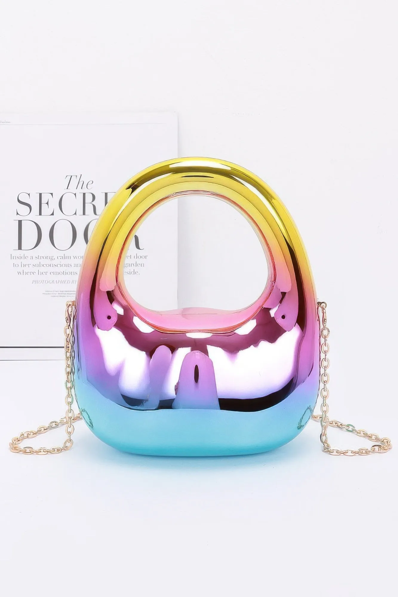 Metallic Acrylic Bag sold by Unique Kulture