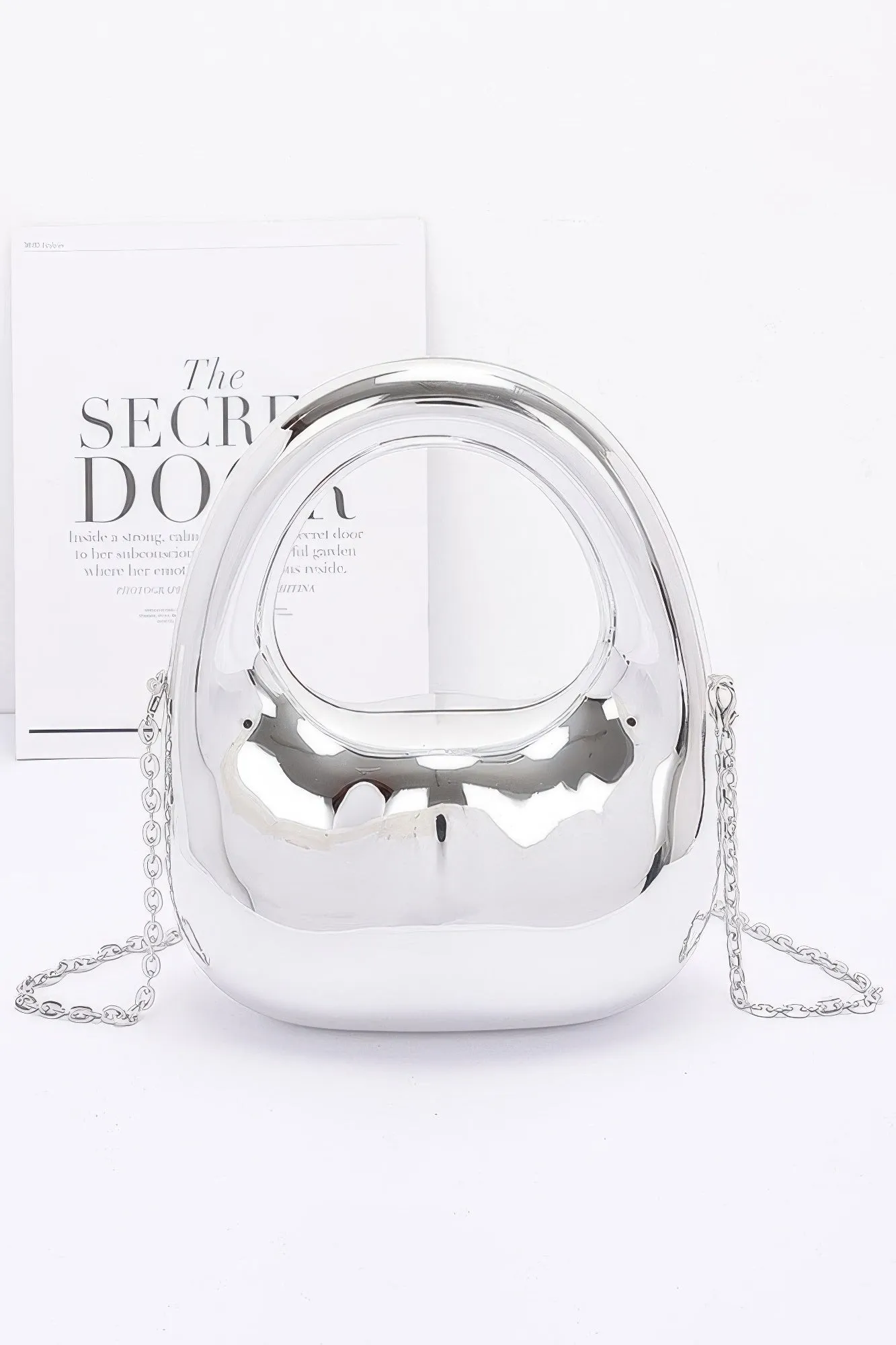 Metallic Acrylic Bag sold by Unique Kulture product image thumbnail 5