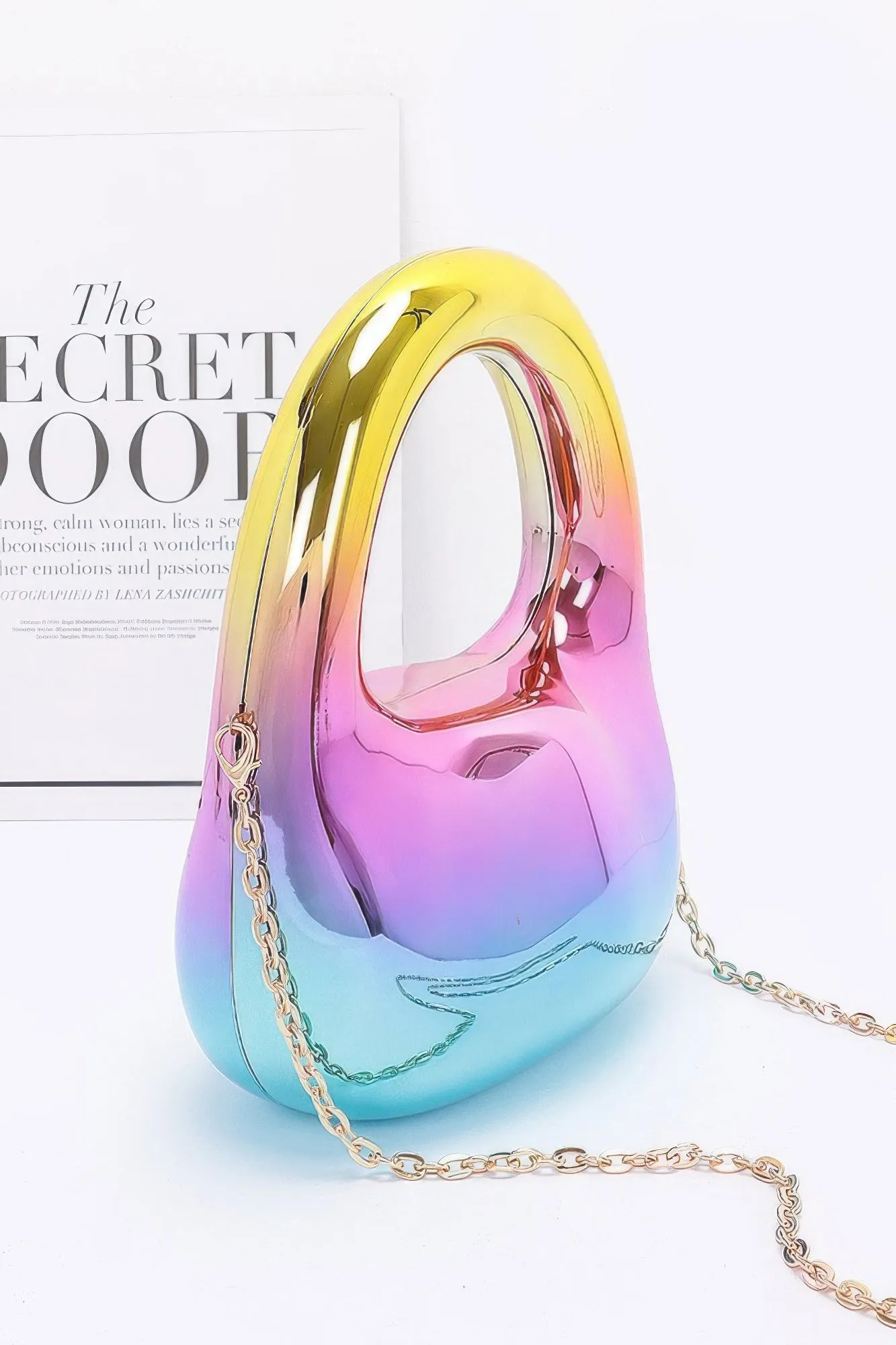 Metallic Acrylic Bag sold by Unique Kulture product image thumbnail 2