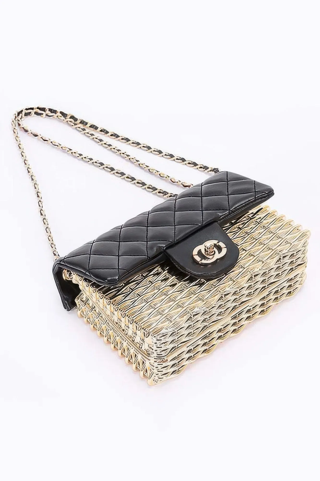 Metallic Acrylic Flap Bag sold by Unique Kulture product image thumbnail 3