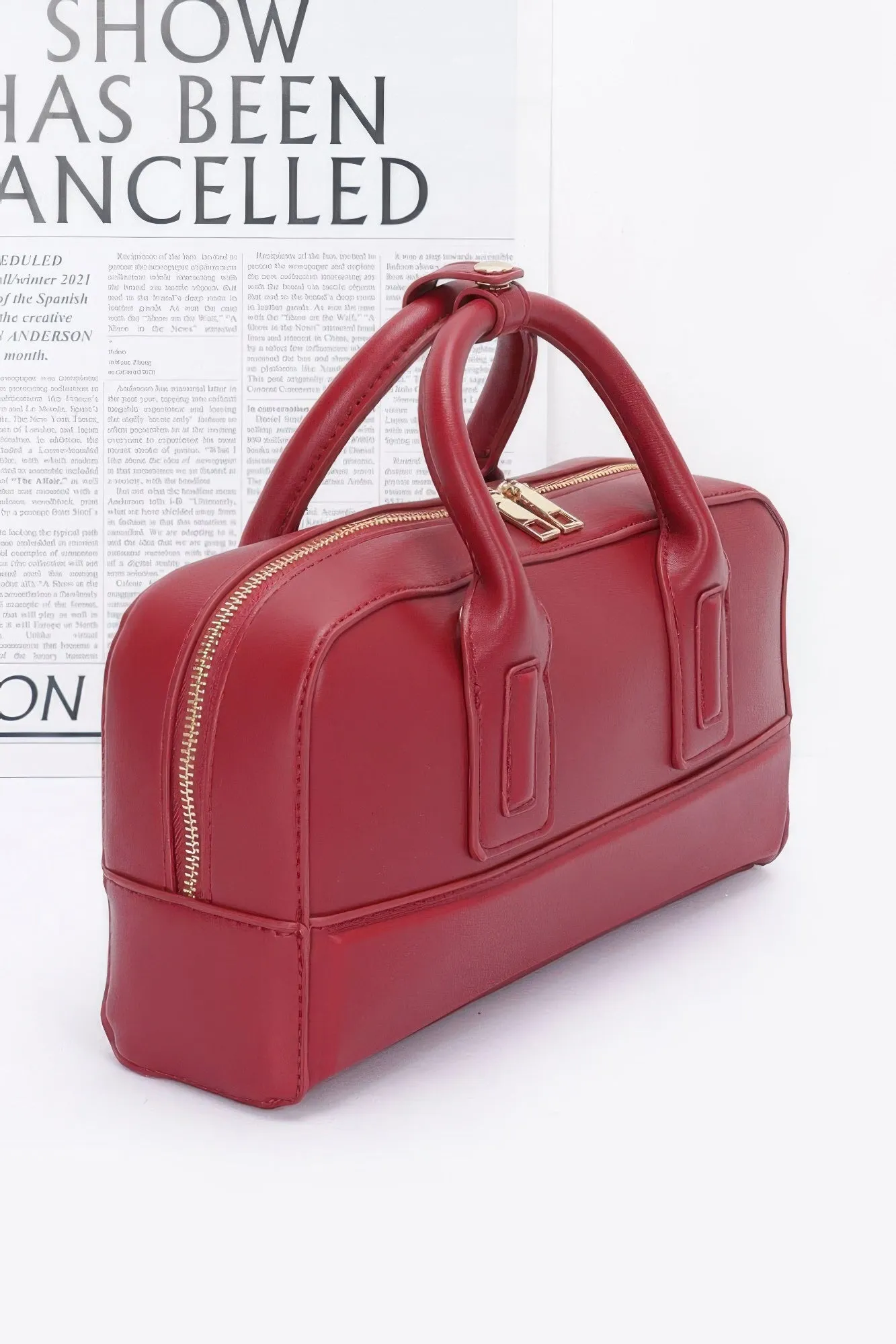 Faux Leather Handbag sold by Unique Kulture product image thumbnail 2