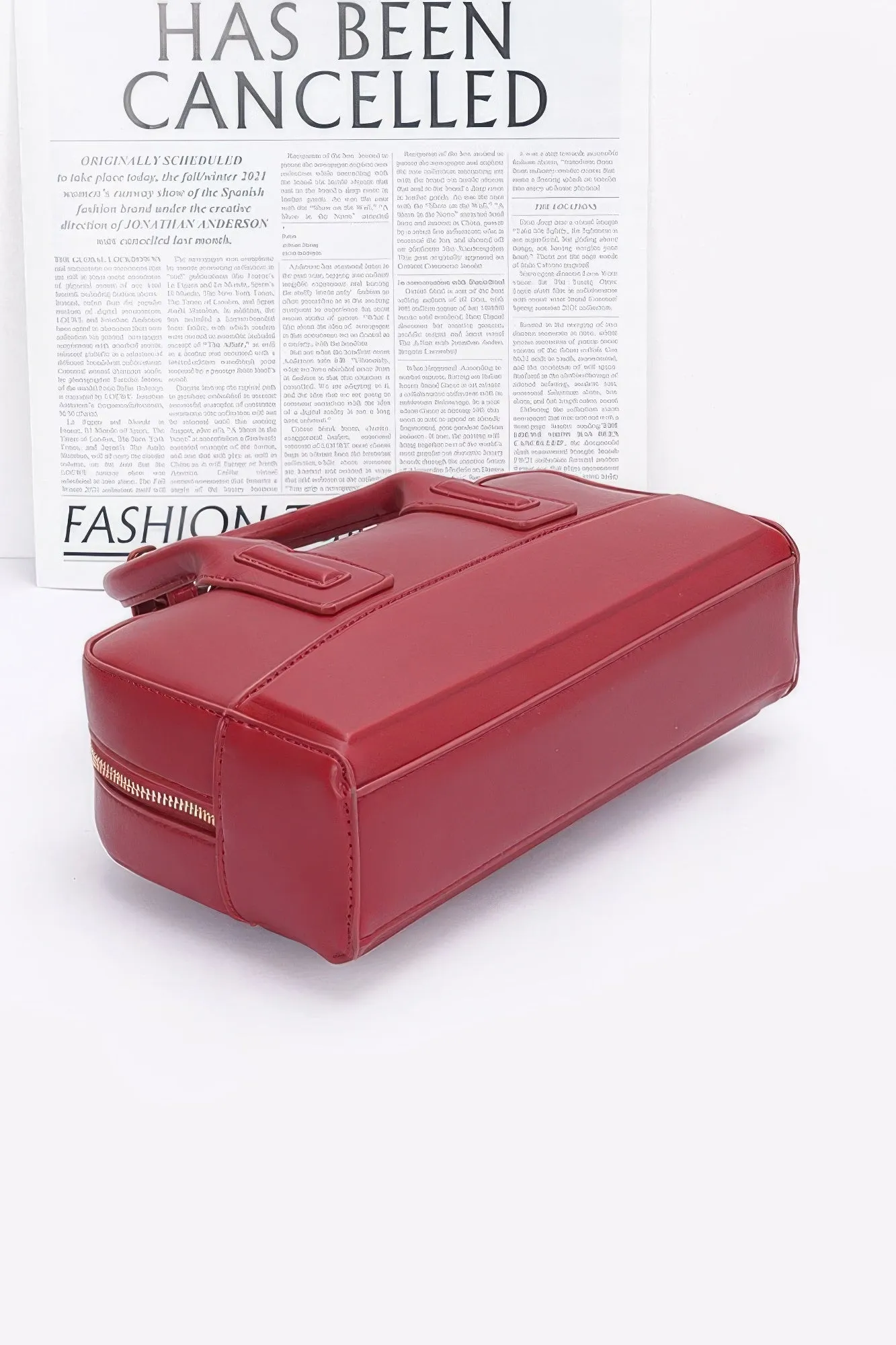 Faux Leather Handbag sold by Unique Kulture product image thumbnail 4