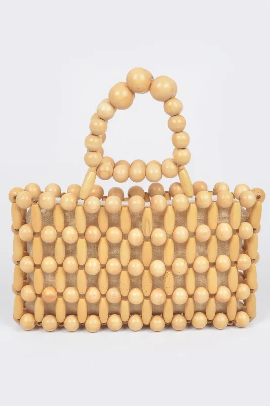 Open Cross Bead Clutch sold by Unique Kulture