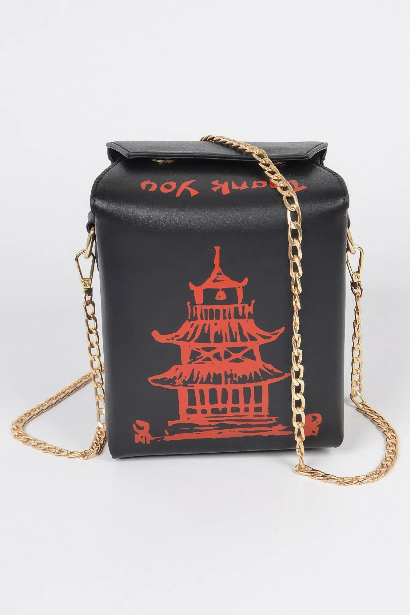 Chinese To Go Box Clutch – Quirky Takeout Purse in Bold Colors sold by Unique Kulture product image thumbnail 3