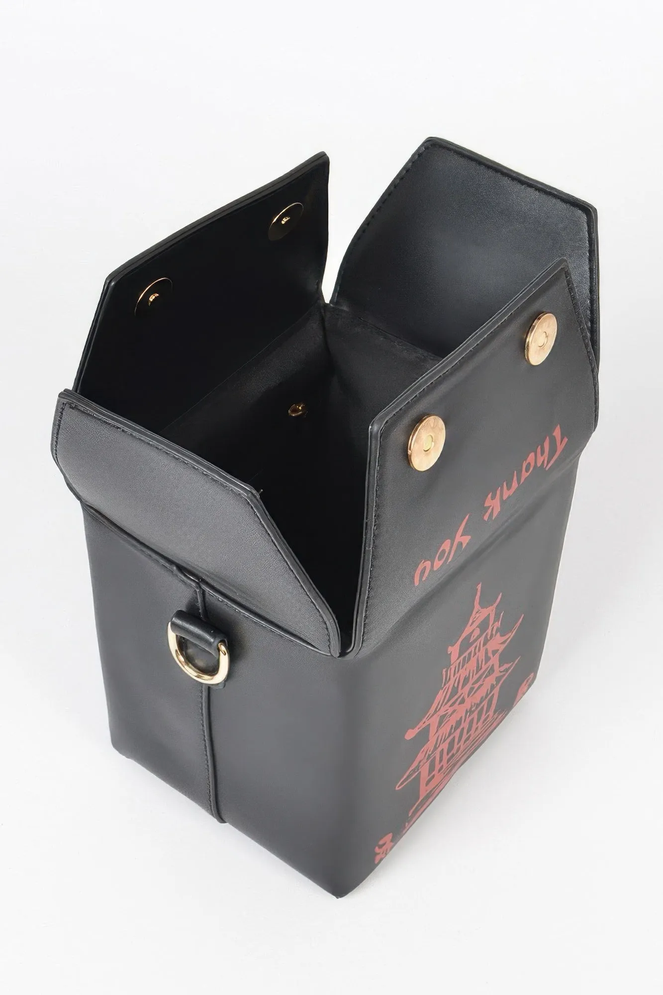Chinese To Go Box Clutch – Quirky Takeout Purse in Bold Colors sold by Unique Kulture product image thumbnail 5