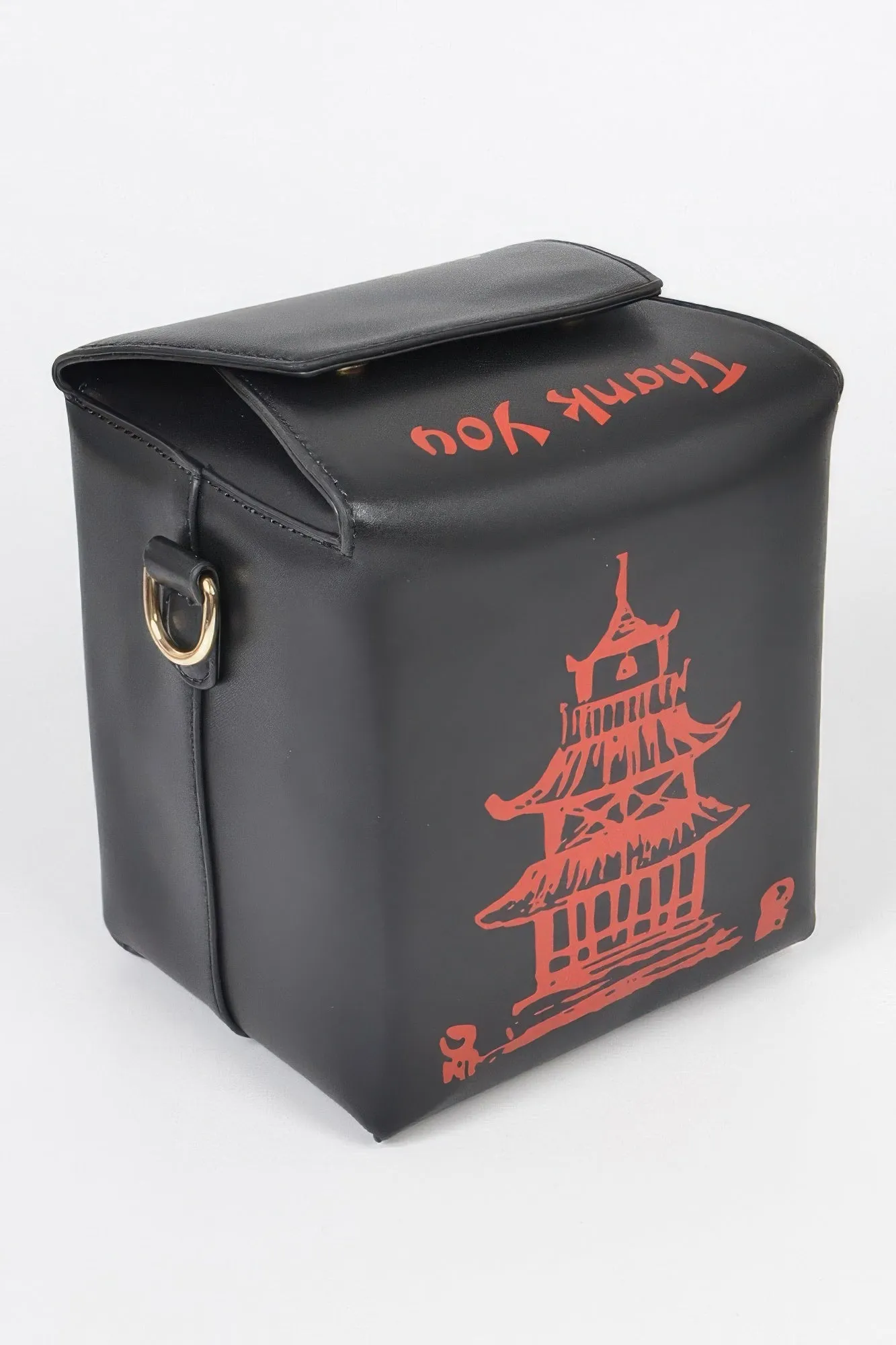 Chinese To Go Box Clutch – Quirky Takeout Purse in Bold Colors sold by Unique Kulture product image thumbnail 4