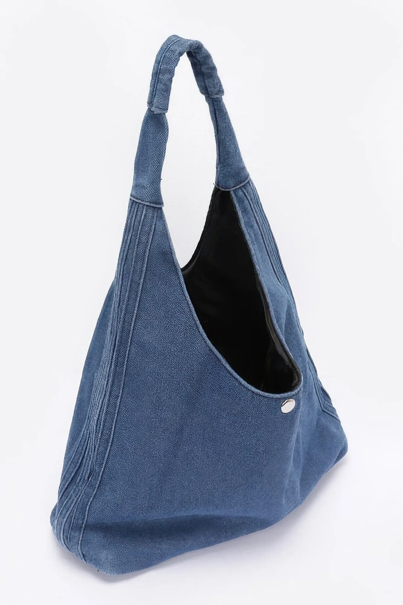 Denim Hobo Bag sold by Unique Kulture product image thumbnail 3