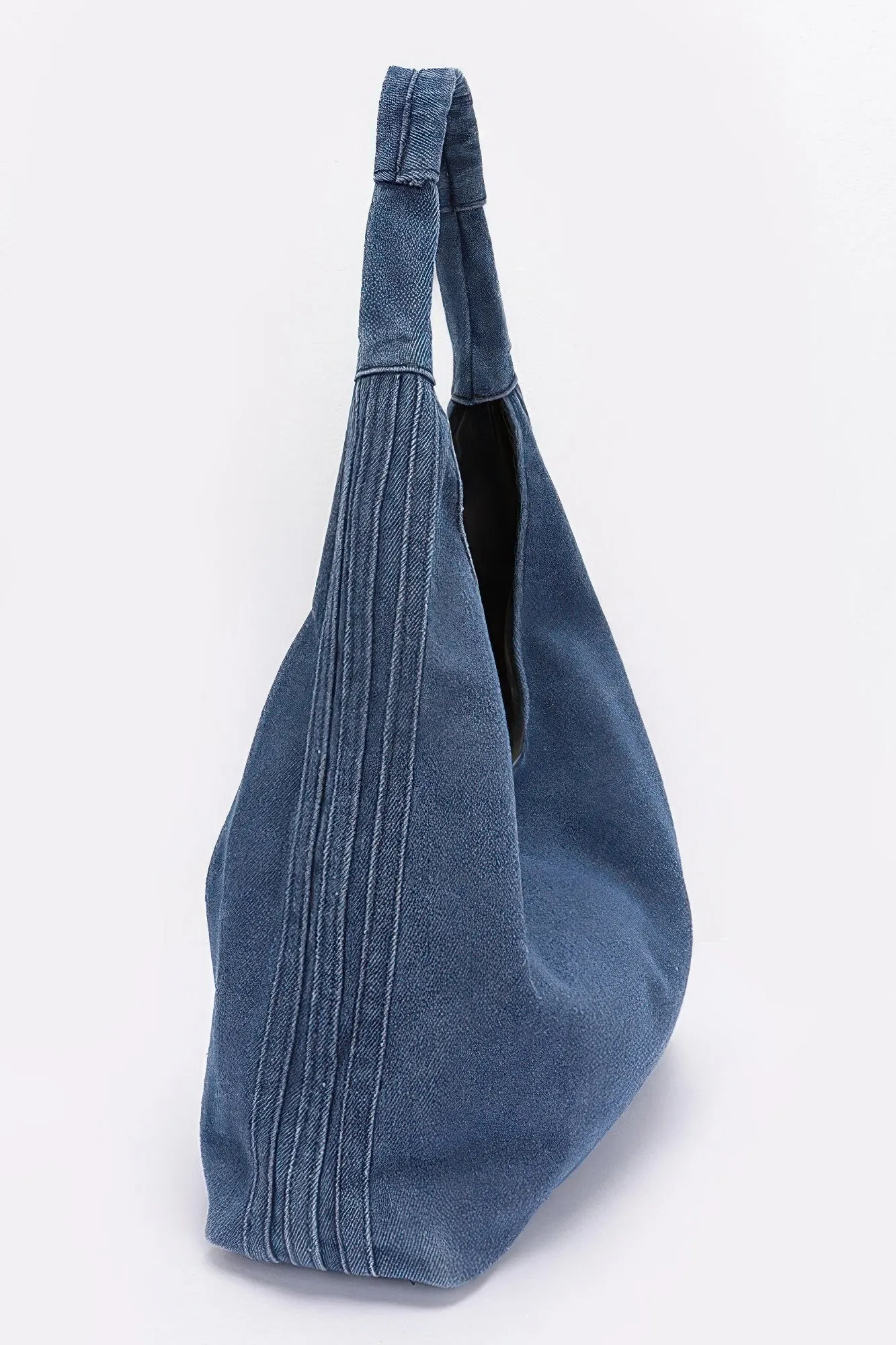 Denim Hobo Bag sold by Unique Kulture product image thumbnail 4