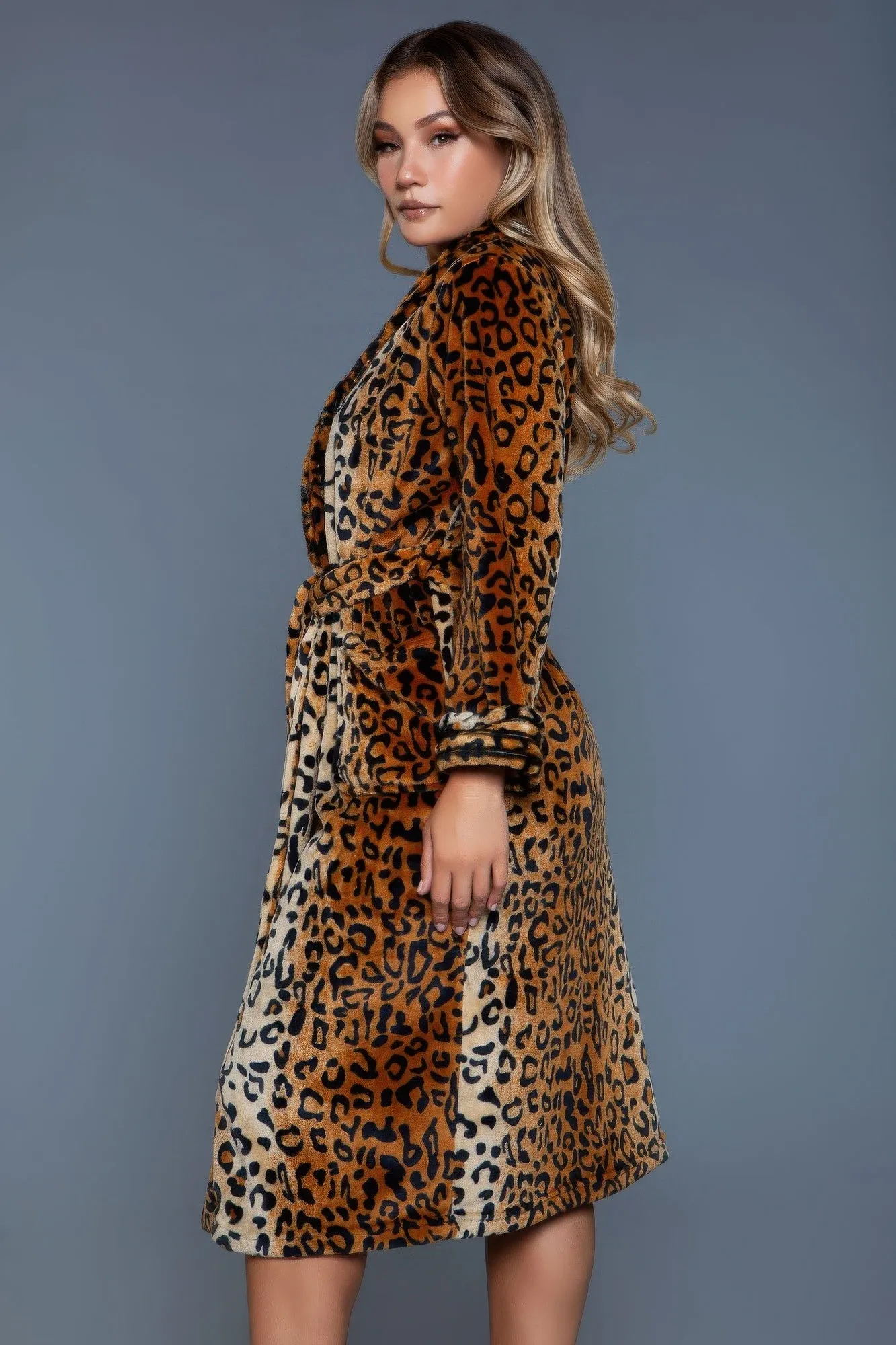 Leopard Robe sold by Unique Kulture product image thumbnail 4