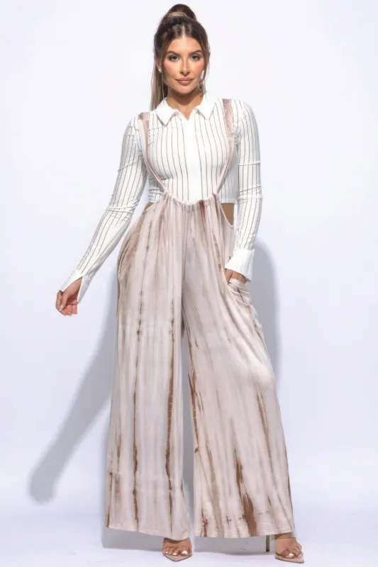 Drawstring Baggy Jumpsuit sold by Unique Kulture