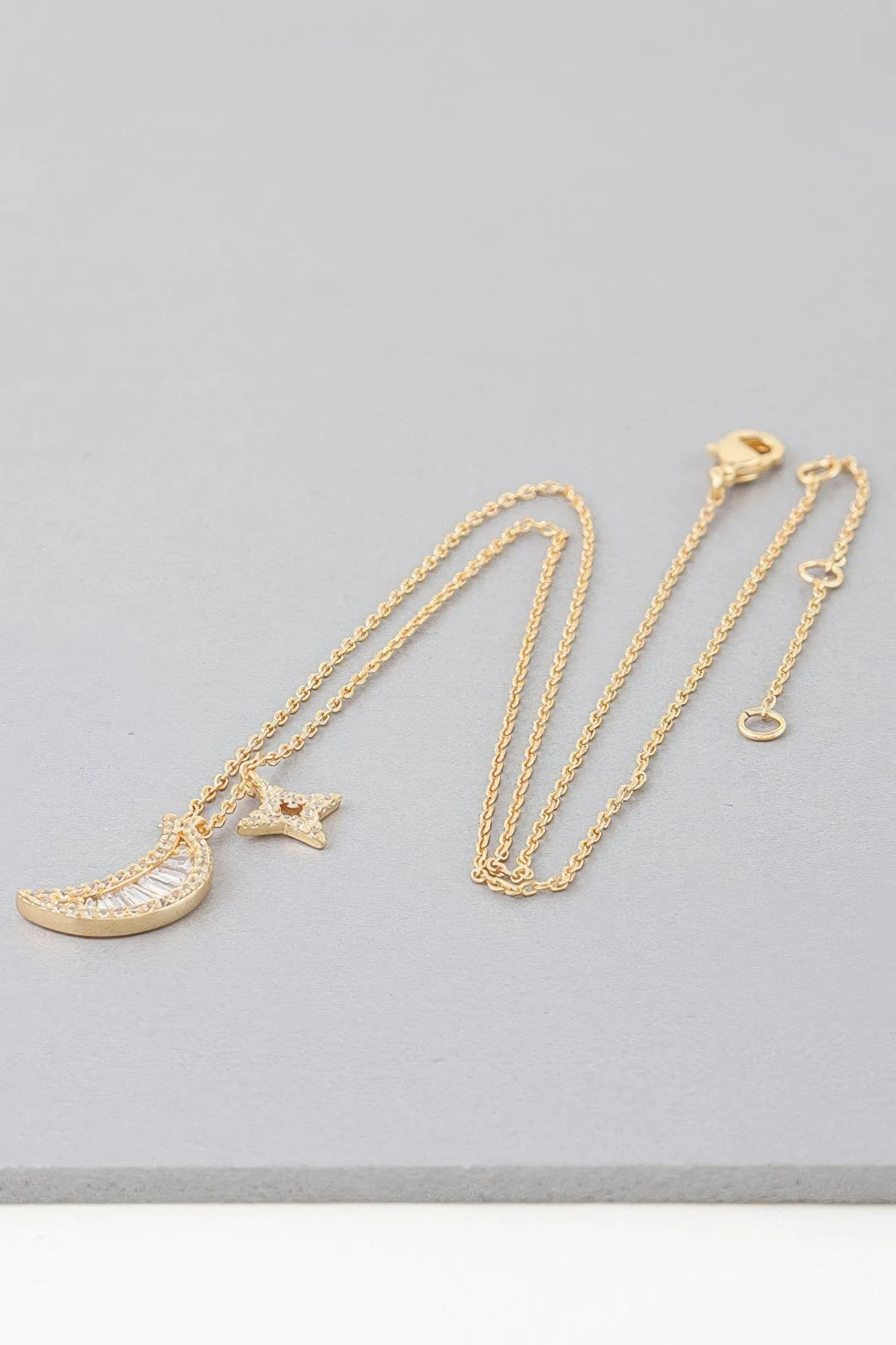 Jeweled Sun N Moon Necklace sold by Unique Kulture product image thumbnail 2