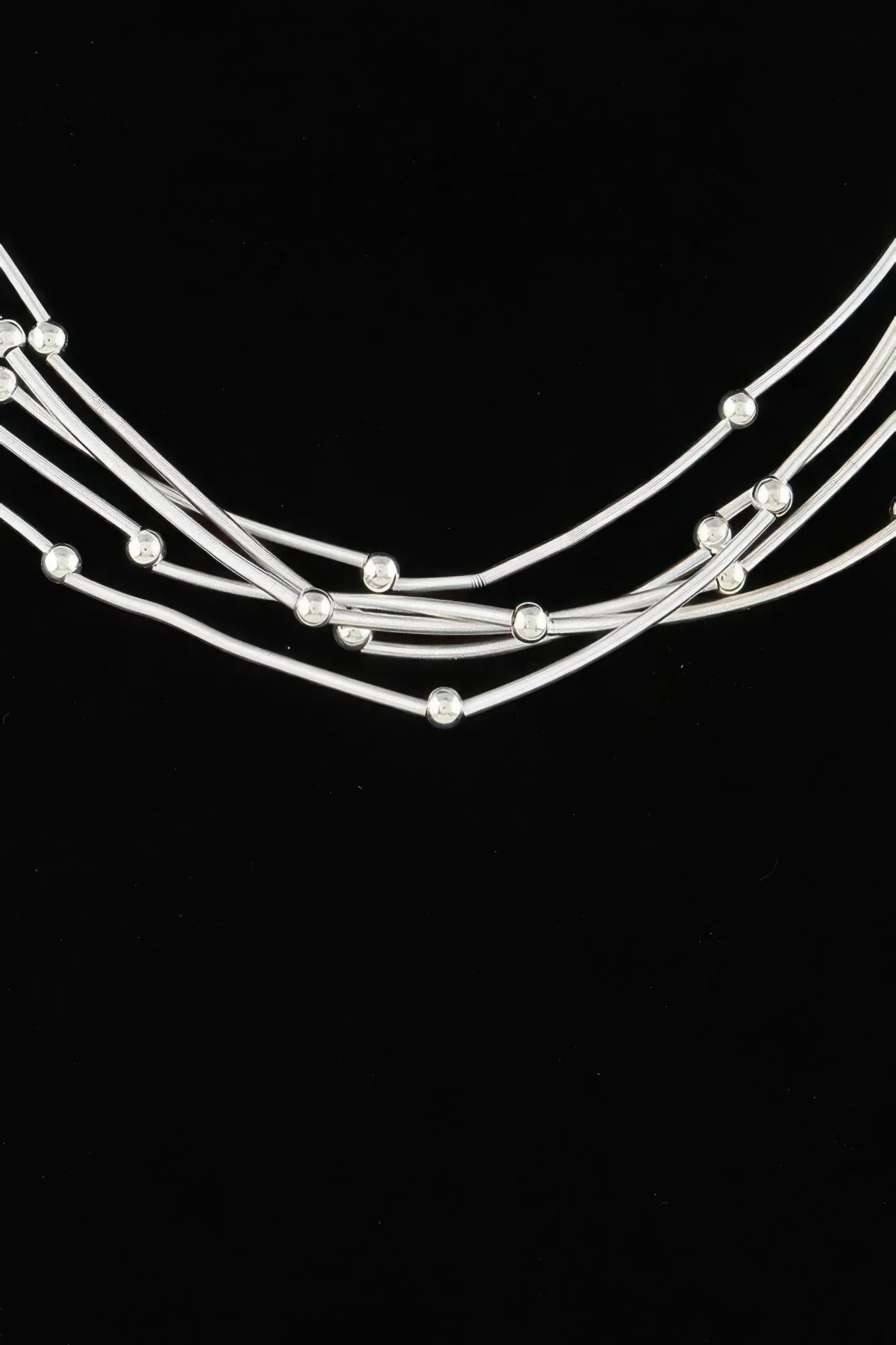 Multi Pillar Beaded Necklace sold by Unique Kulture product image thumbnail 5