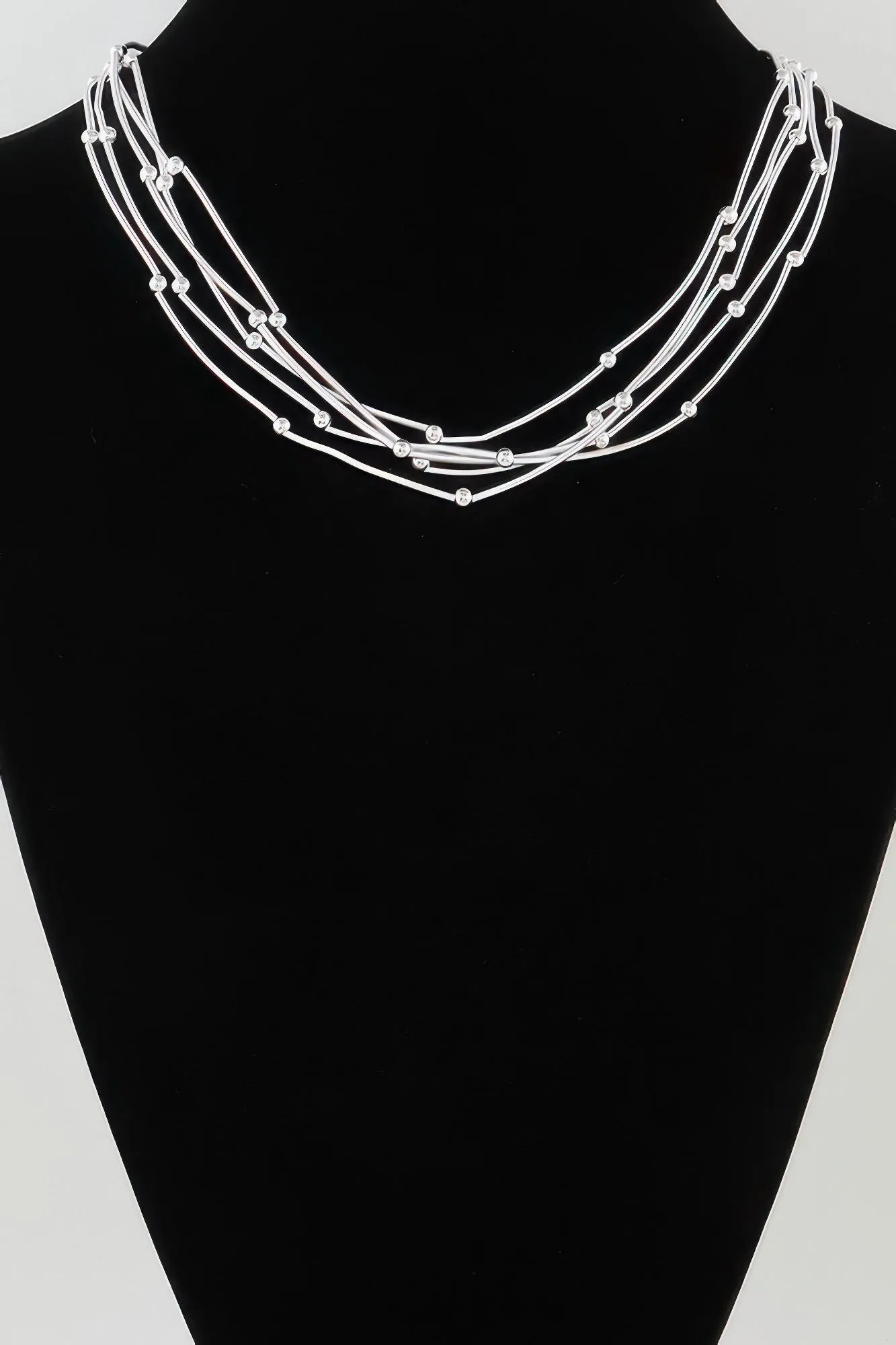 Multi Pillar Beaded Necklace sold by Unique Kulture product image thumbnail 4