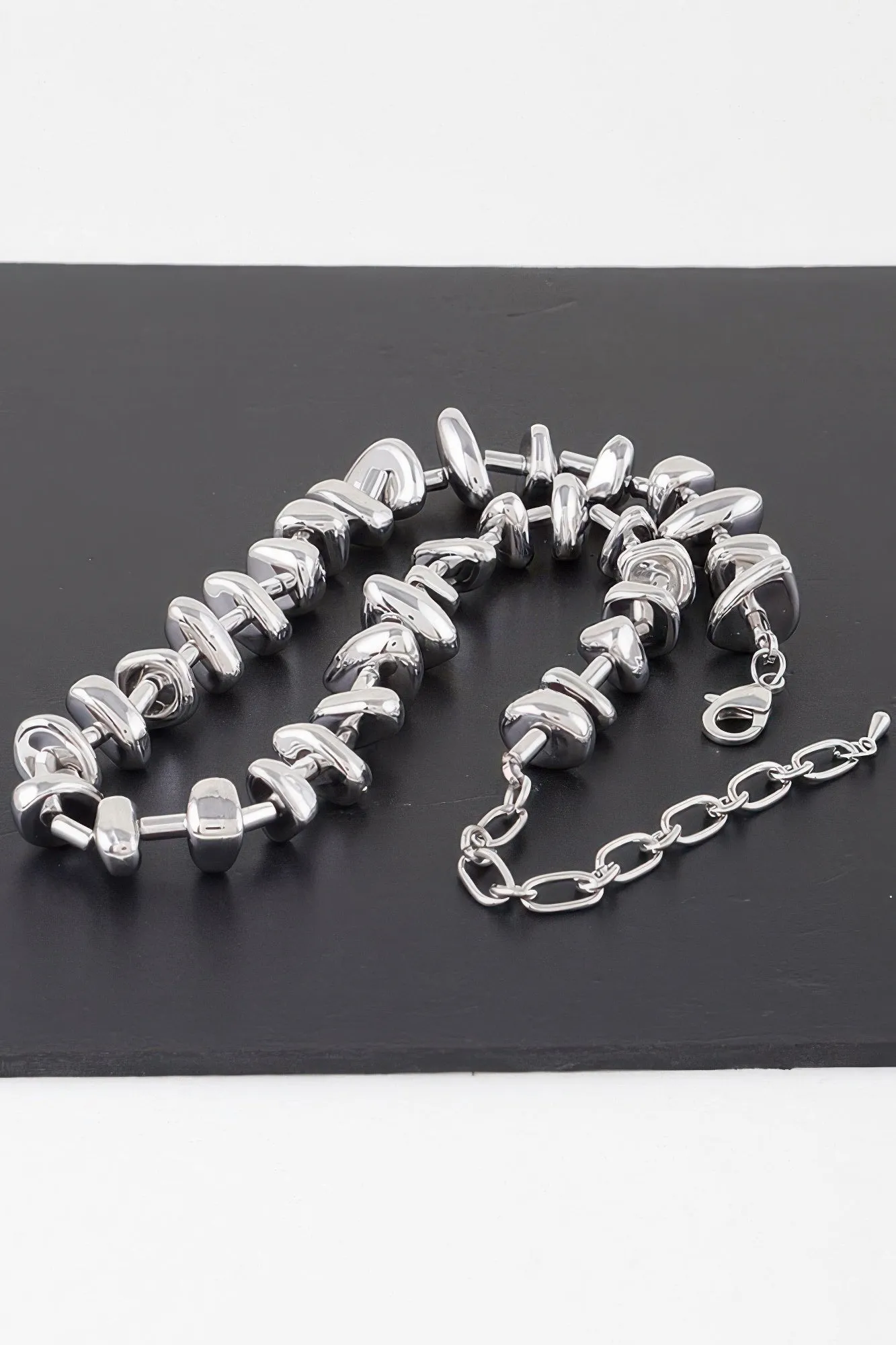 Shiny Stone Charms Necklace sold by Unique Kulture product image thumbnail 4