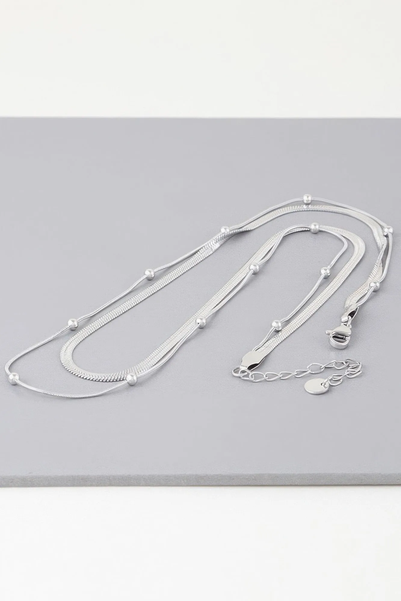 Two Layer Beaded Necklace sold by Unique Kulture product image thumbnail 5