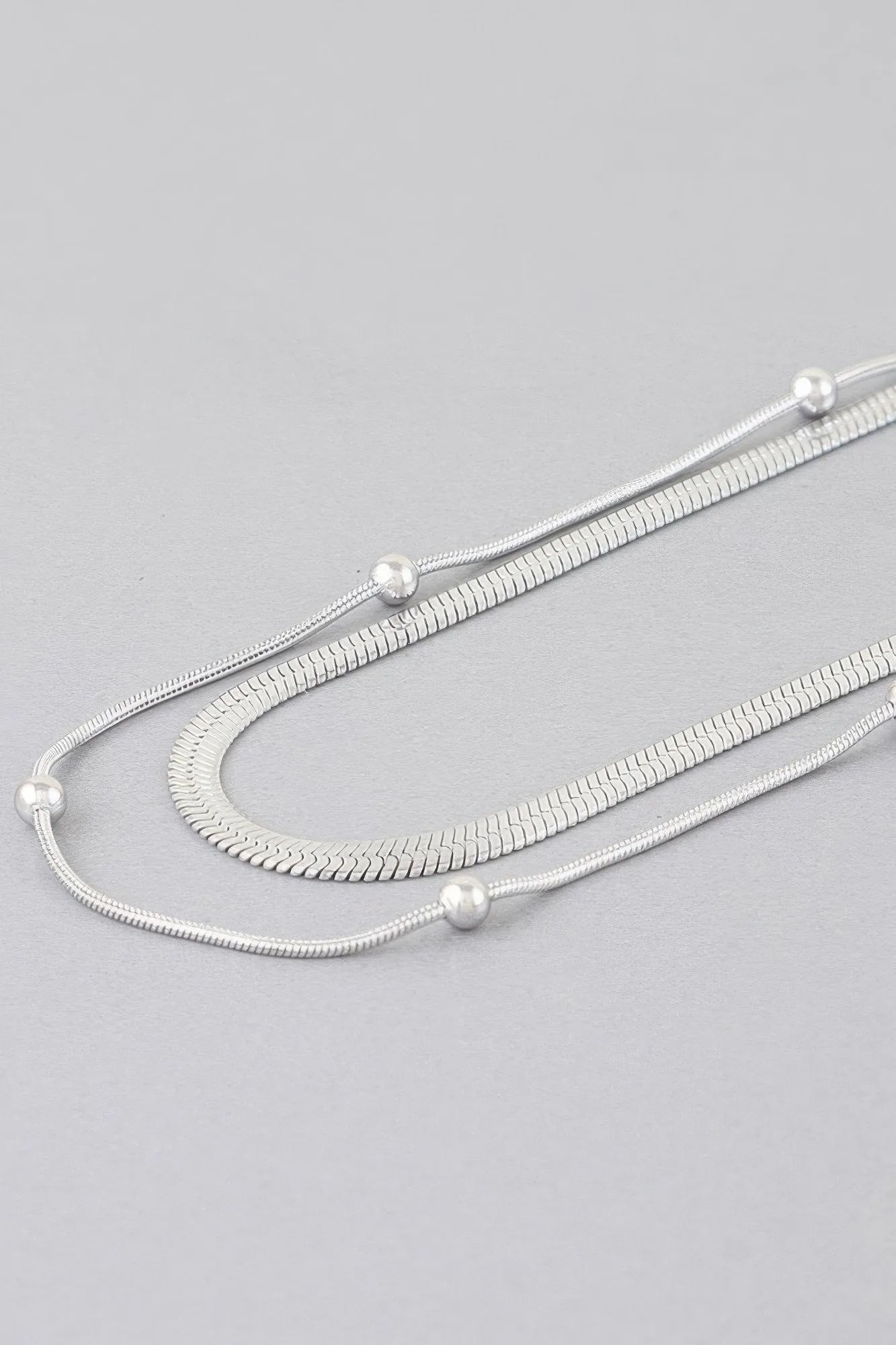 Two Layer Beaded Necklace sold by Unique Kulture product image thumbnail 4