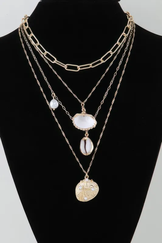 Under The Sea Charms Chain Necklace sold by Unique Kulture