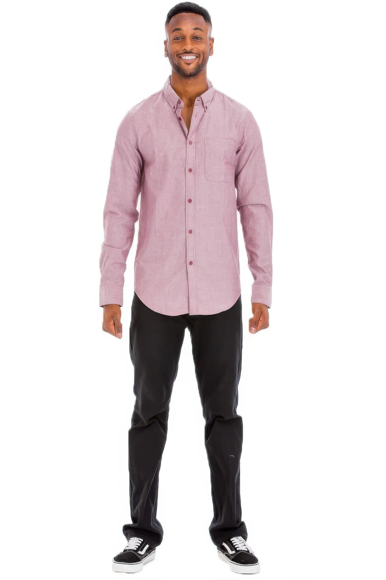 Men's Casual Long Sleeve Shirts sold by Unique Kulture product image thumbnail 2