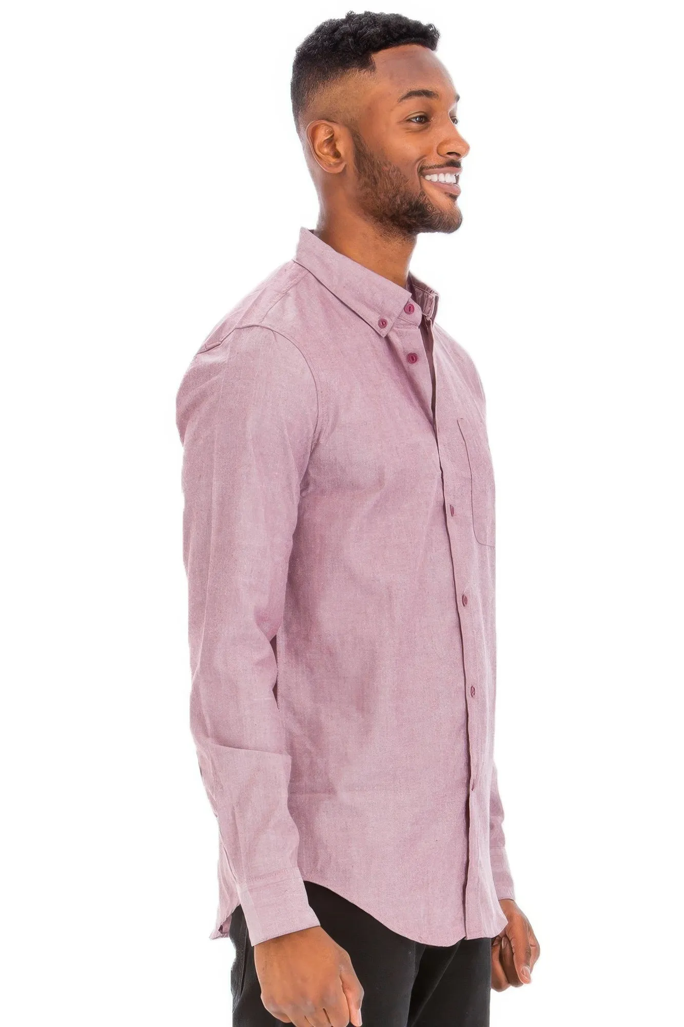 Men's Casual Long Sleeve Shirts sold by Unique Kulture product image thumbnail 3