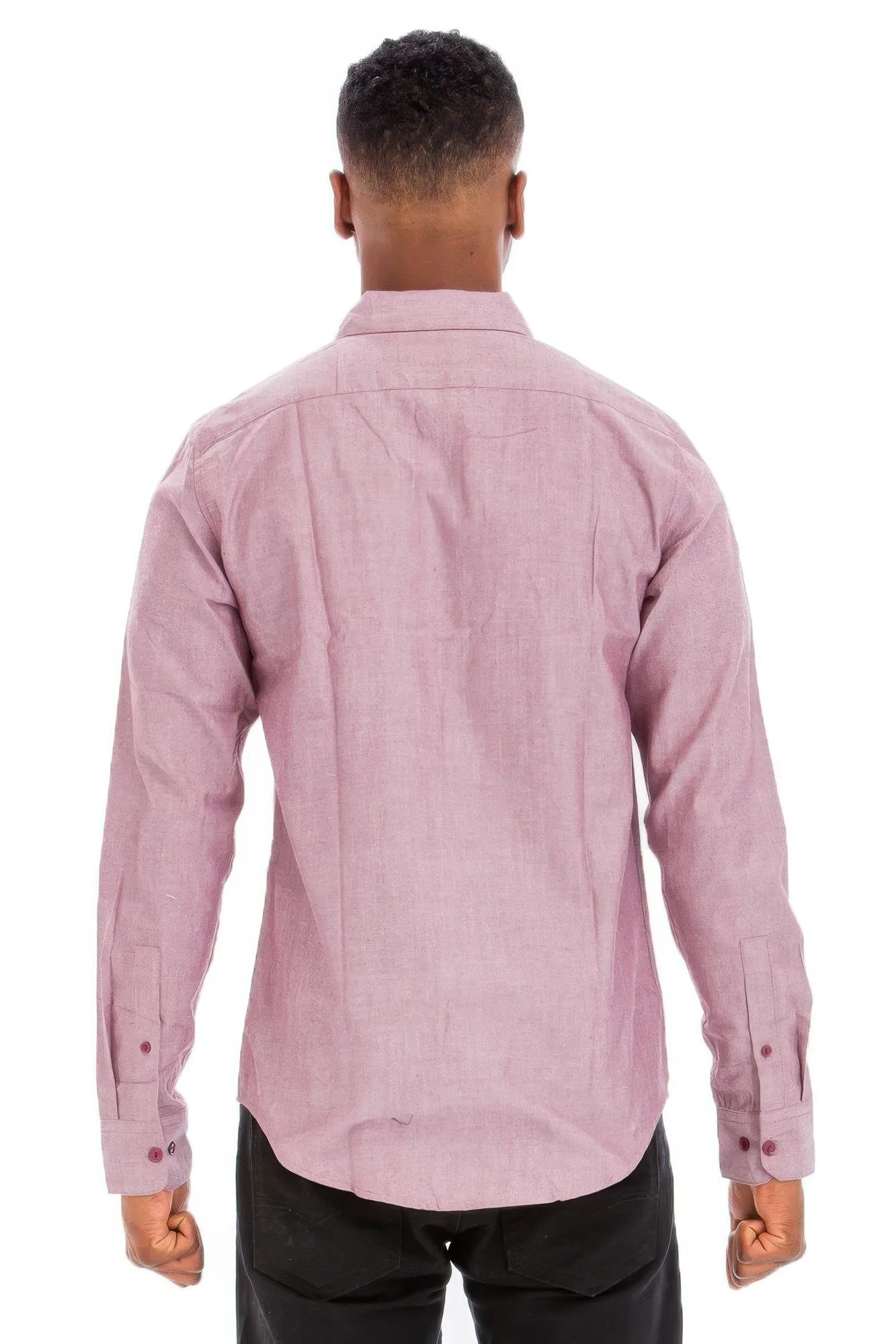 Men's Casual Long Sleeve Shirts sold by Unique Kulture product image thumbnail 4