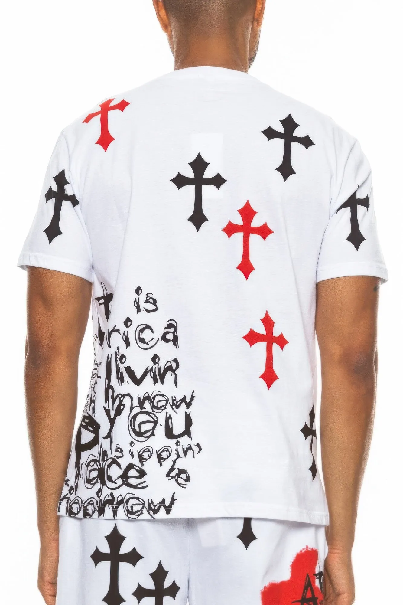 Cotton Print Chome Cross Thirt sold by Unique Kulture product image thumbnail 3