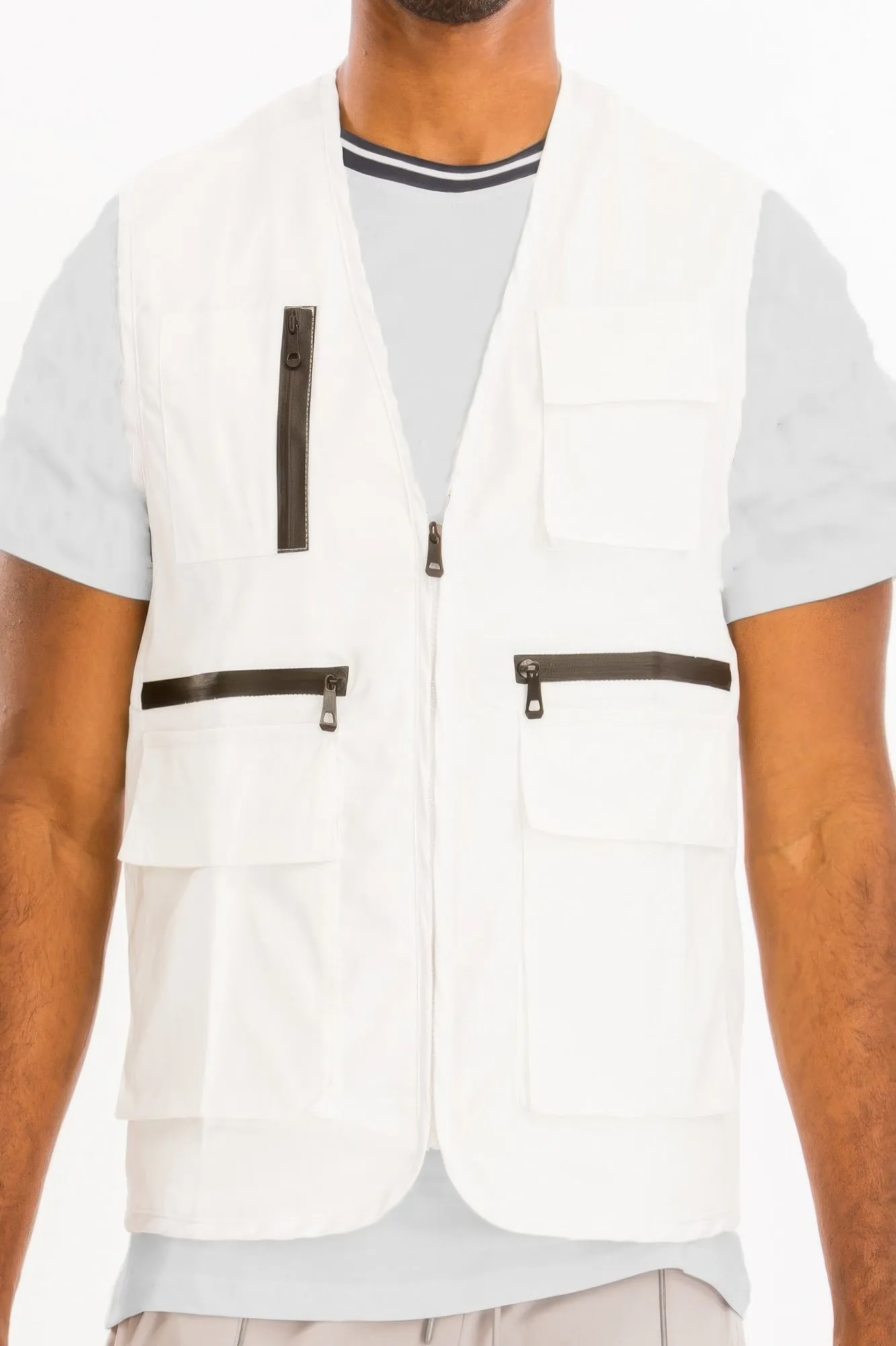 Reflective Utility Vest sold by Unique Kulture product image thumbnail 4