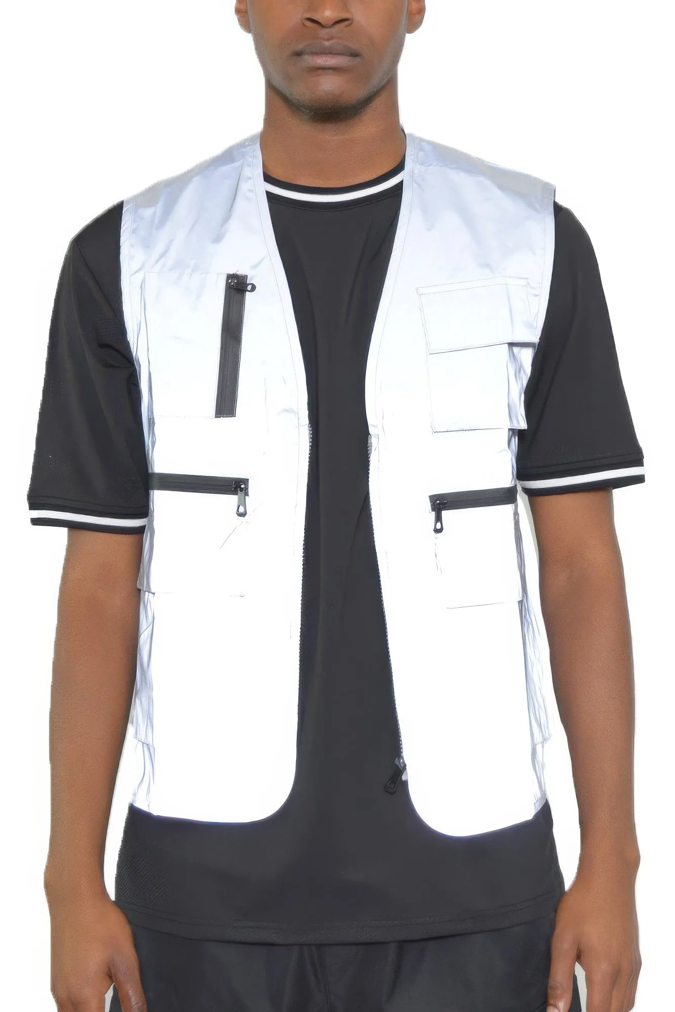 Reflective Utility Vest sold by Unique Kulture product image thumbnail 5