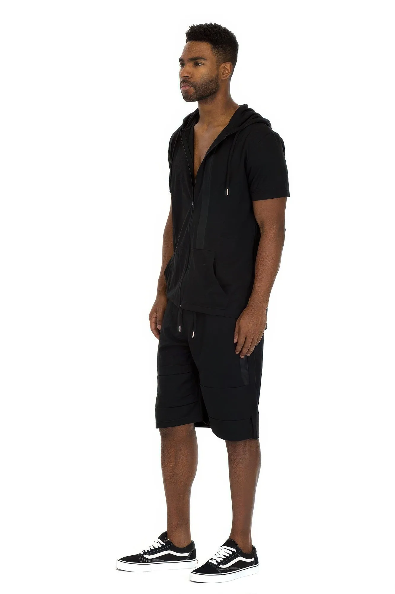 Zip Pocket Shorts And Short Sleeve Top sold by Unique Kulture product image thumbnail 2