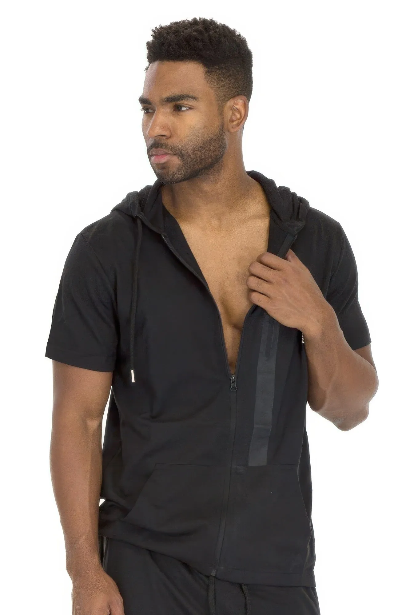 Zip Pocket Shorts And Short Sleeve Top sold by Unique Kulture product image thumbnail 4