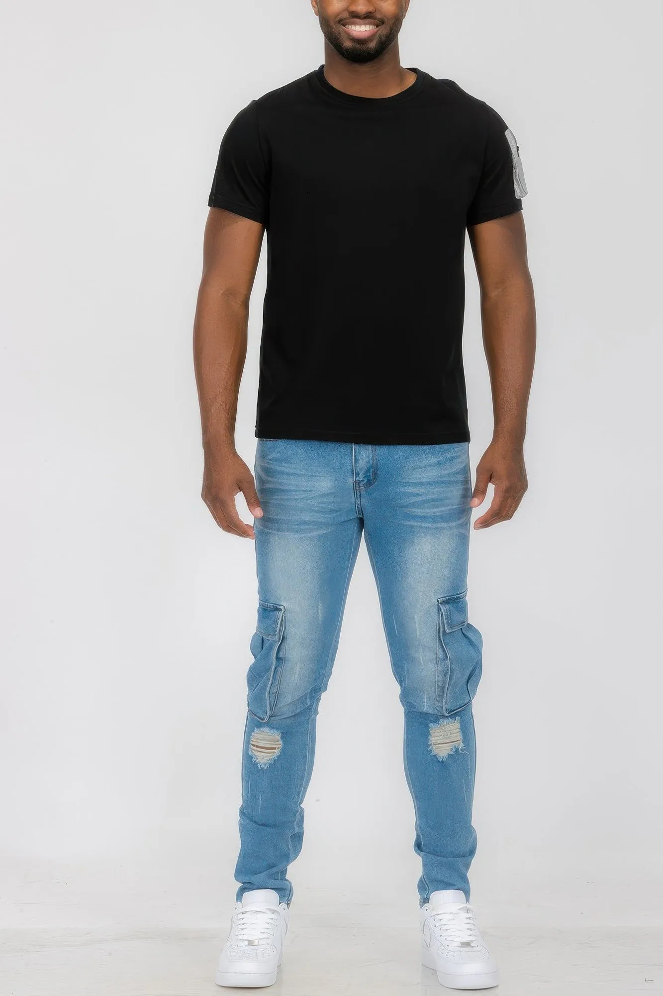 Short Sleeve Cotton Tshirt sold by Unique Kulture product image thumbnail 4