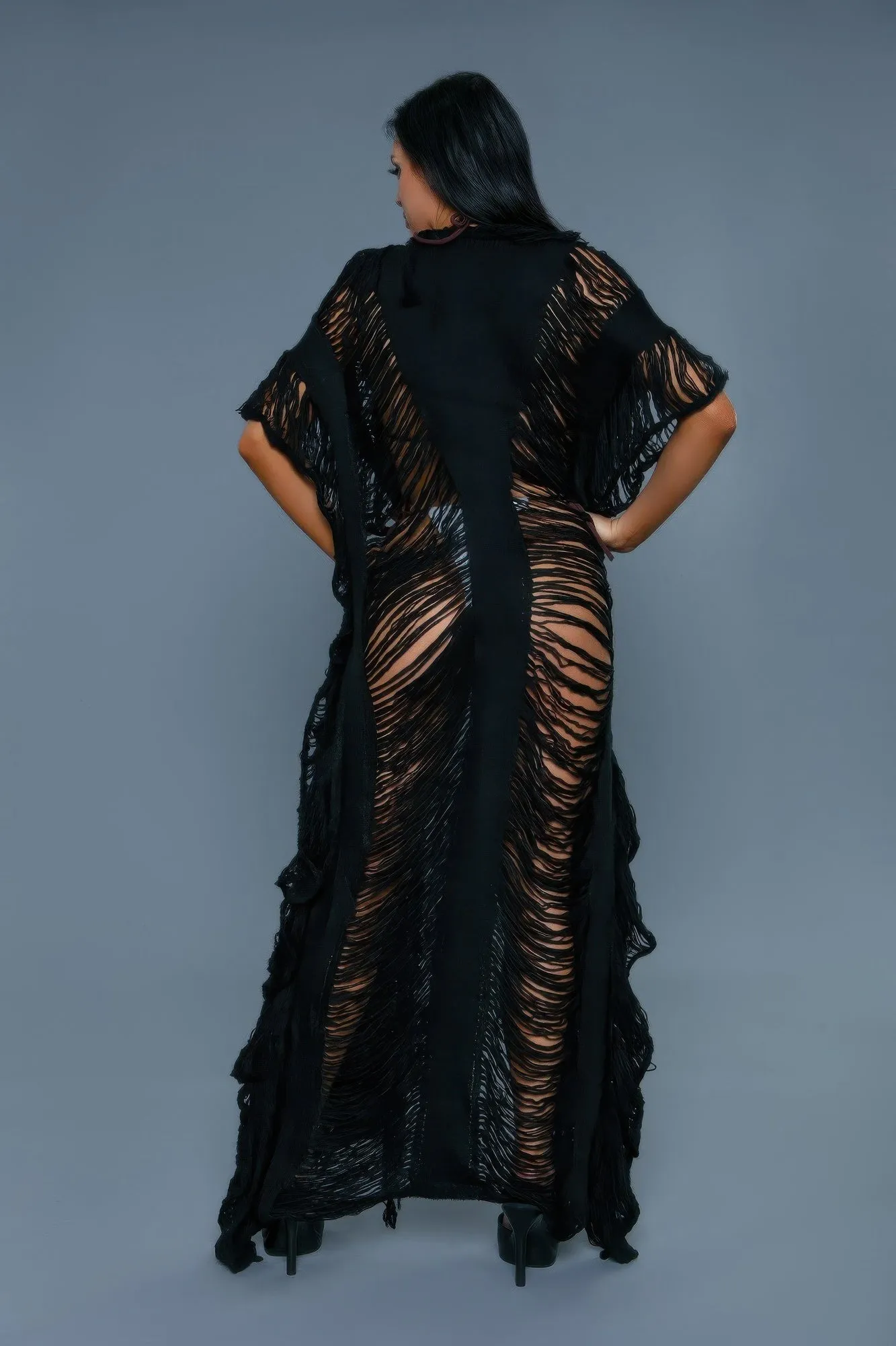 Vivian Cover Up Black sold by Unique Kulture product image thumbnail 4