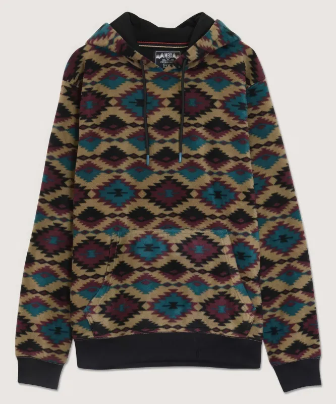 Aztec Diamond Print Hoodie sold by Unique Kulture