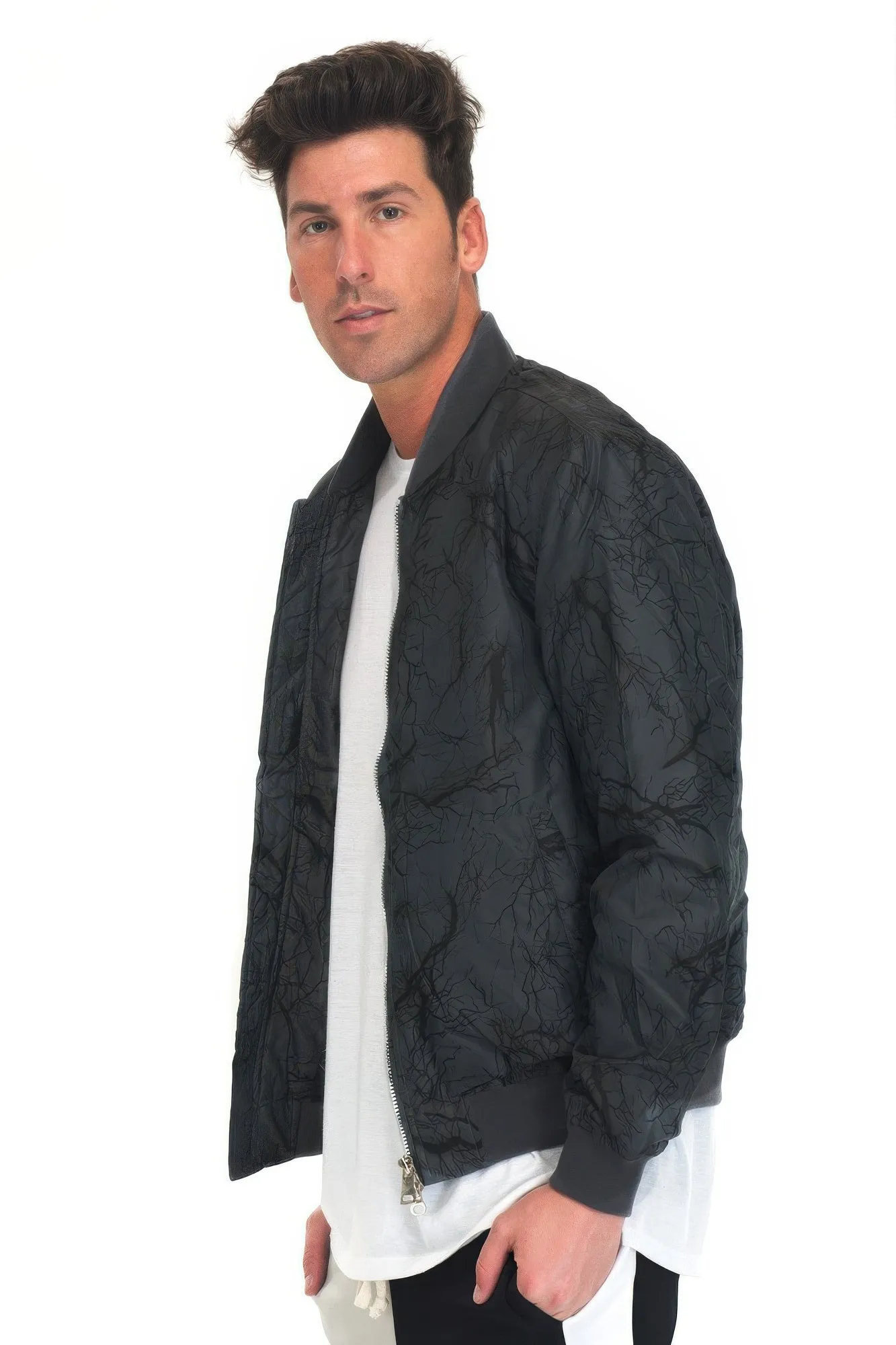 Lightning Bomber Windbreaker sold by Unique Kulture product image thumbnail 2