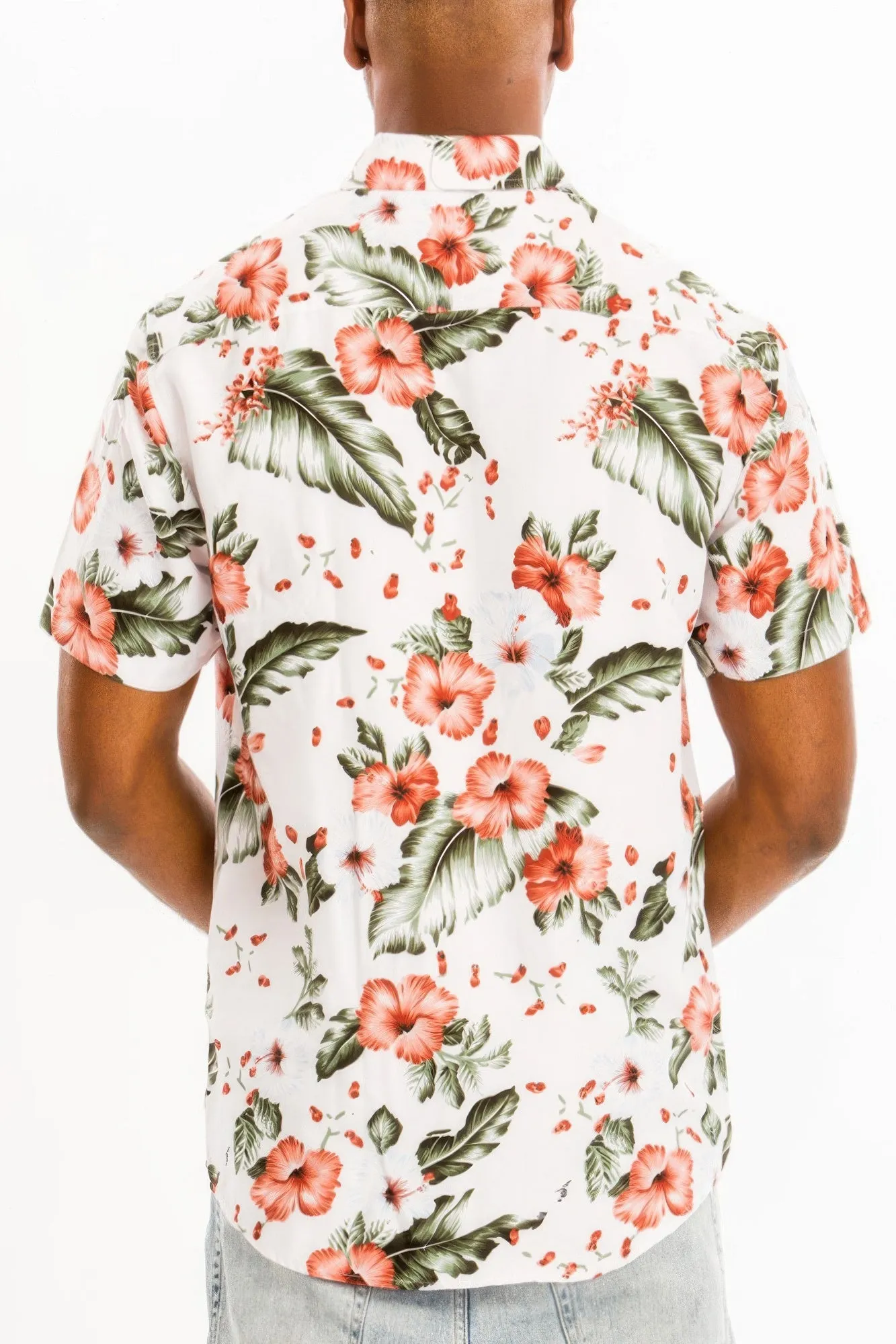 Hawaiian Print Button Down Shirt sold by Unique Kulture product image thumbnail 3