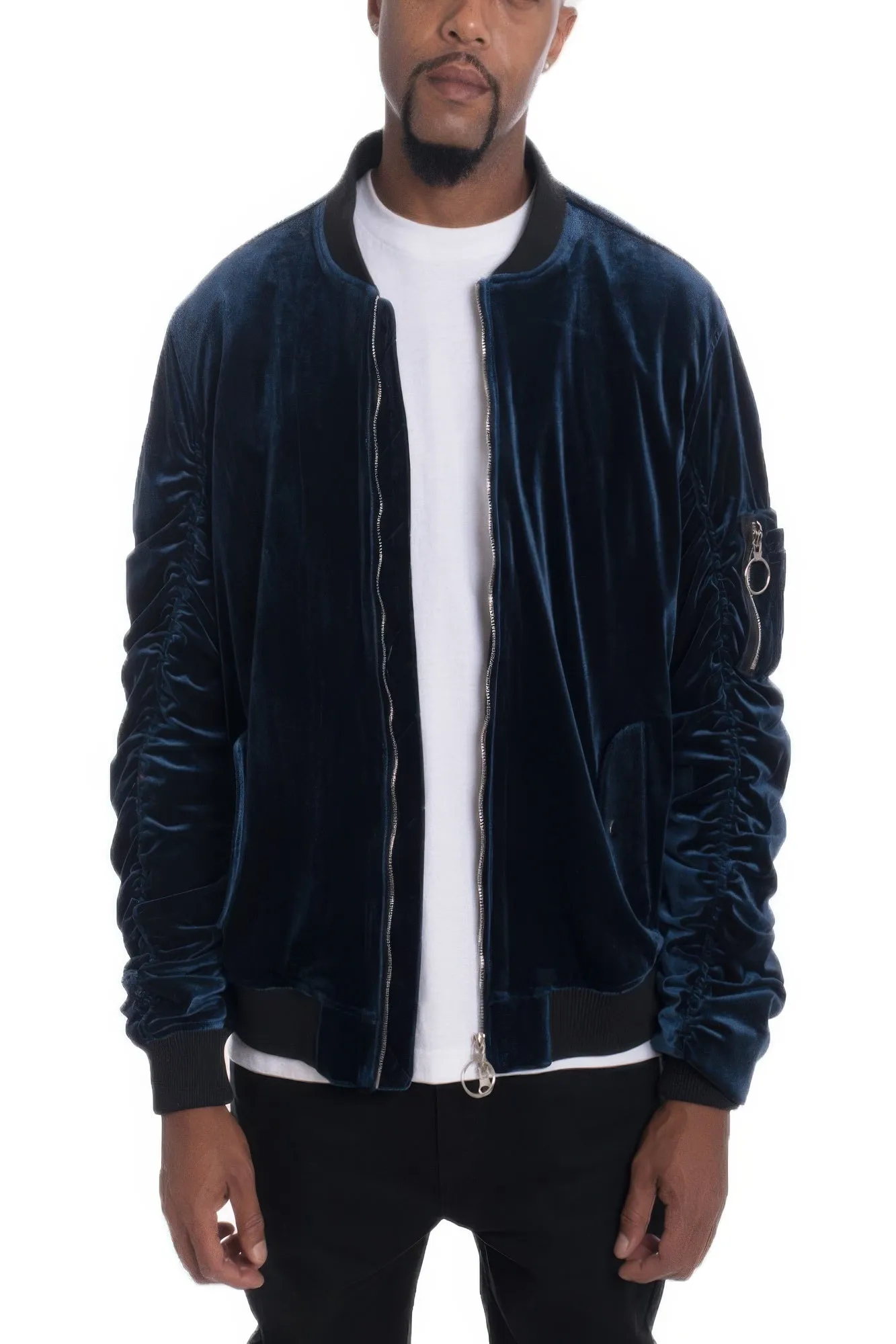 Men's Casual Slim Fit Bomber Jacket sold by Unique Kulture