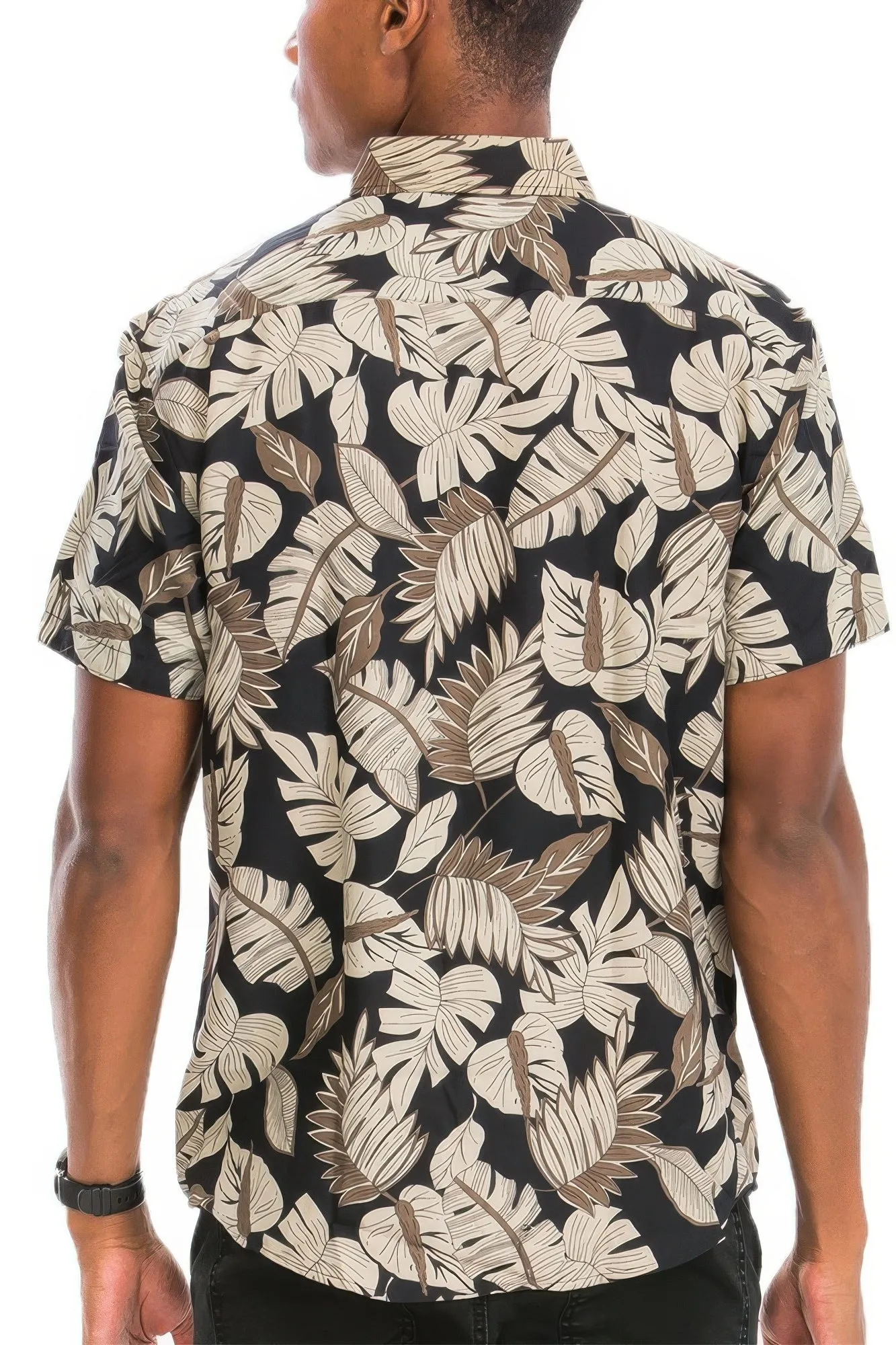 Hawaiian Print Button Down Shirt sold by Unique Kulture product image thumbnail 4