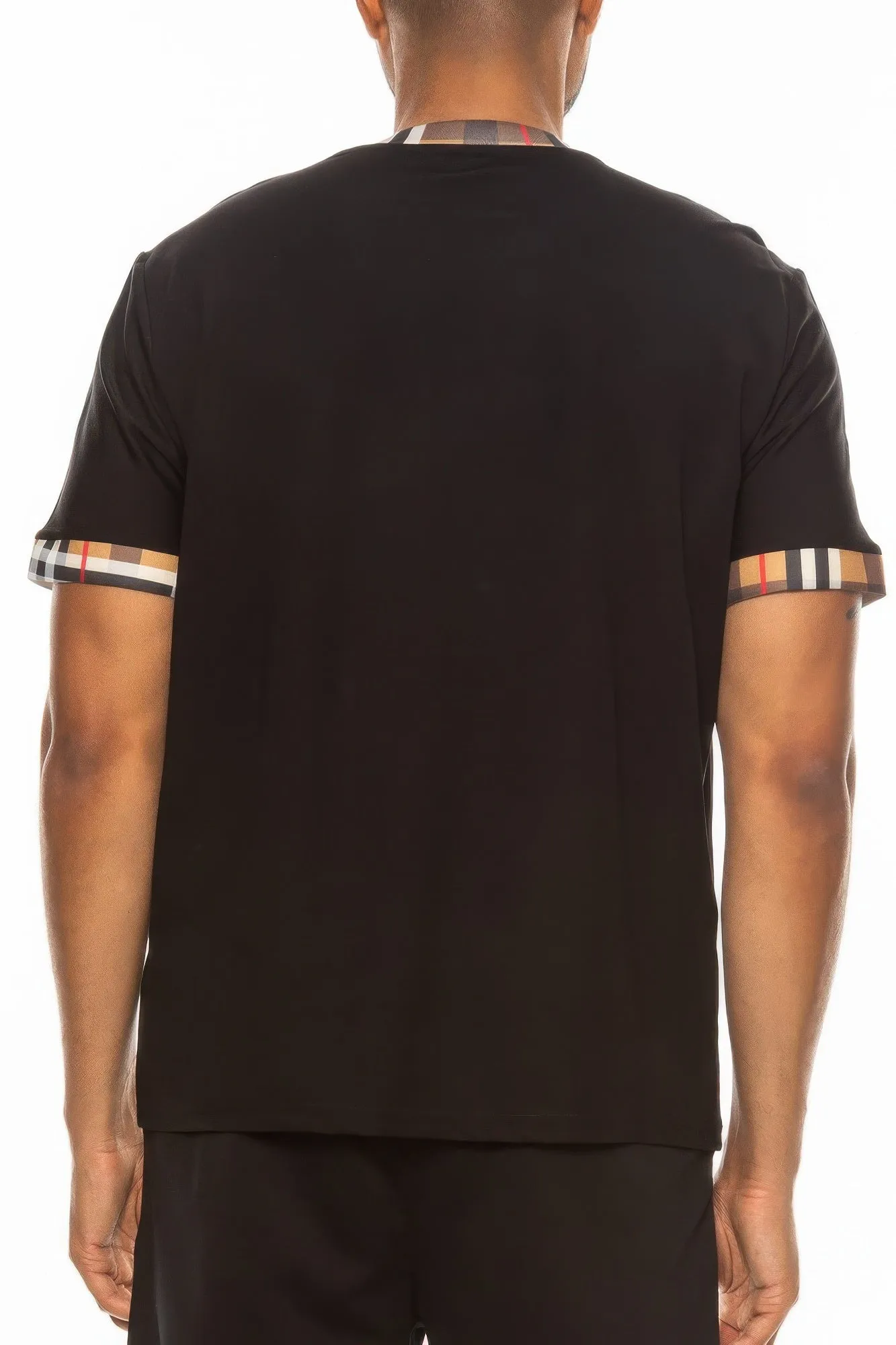Checkered Short Sleeve Tee sold by Unique Kulture product image thumbnail 3