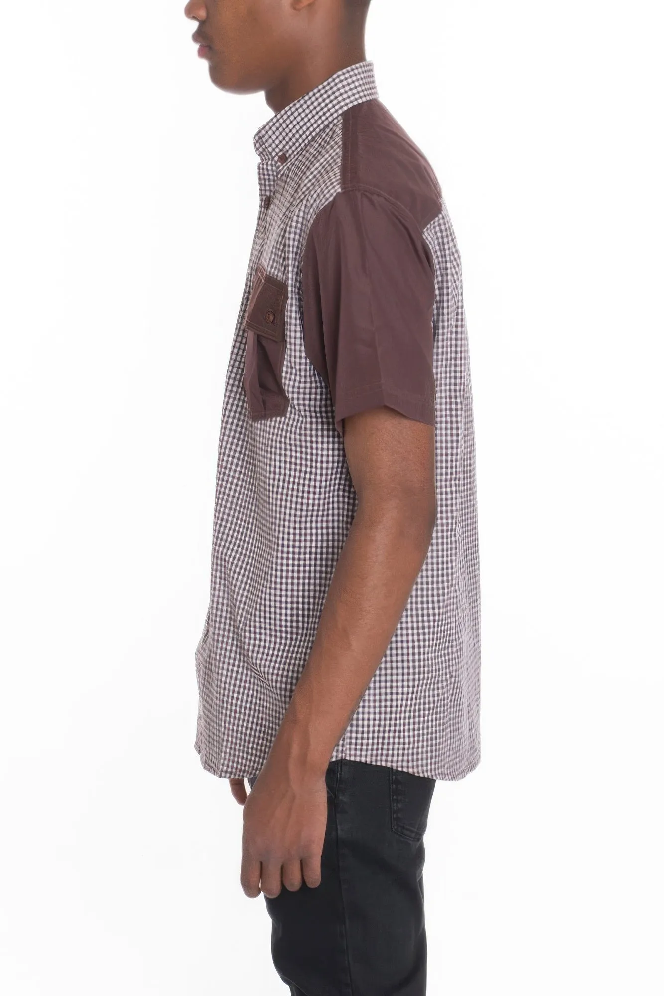 Men's Casual Short Sleeve Button Down Shirts sold by Unique Kulture product image thumbnail 5