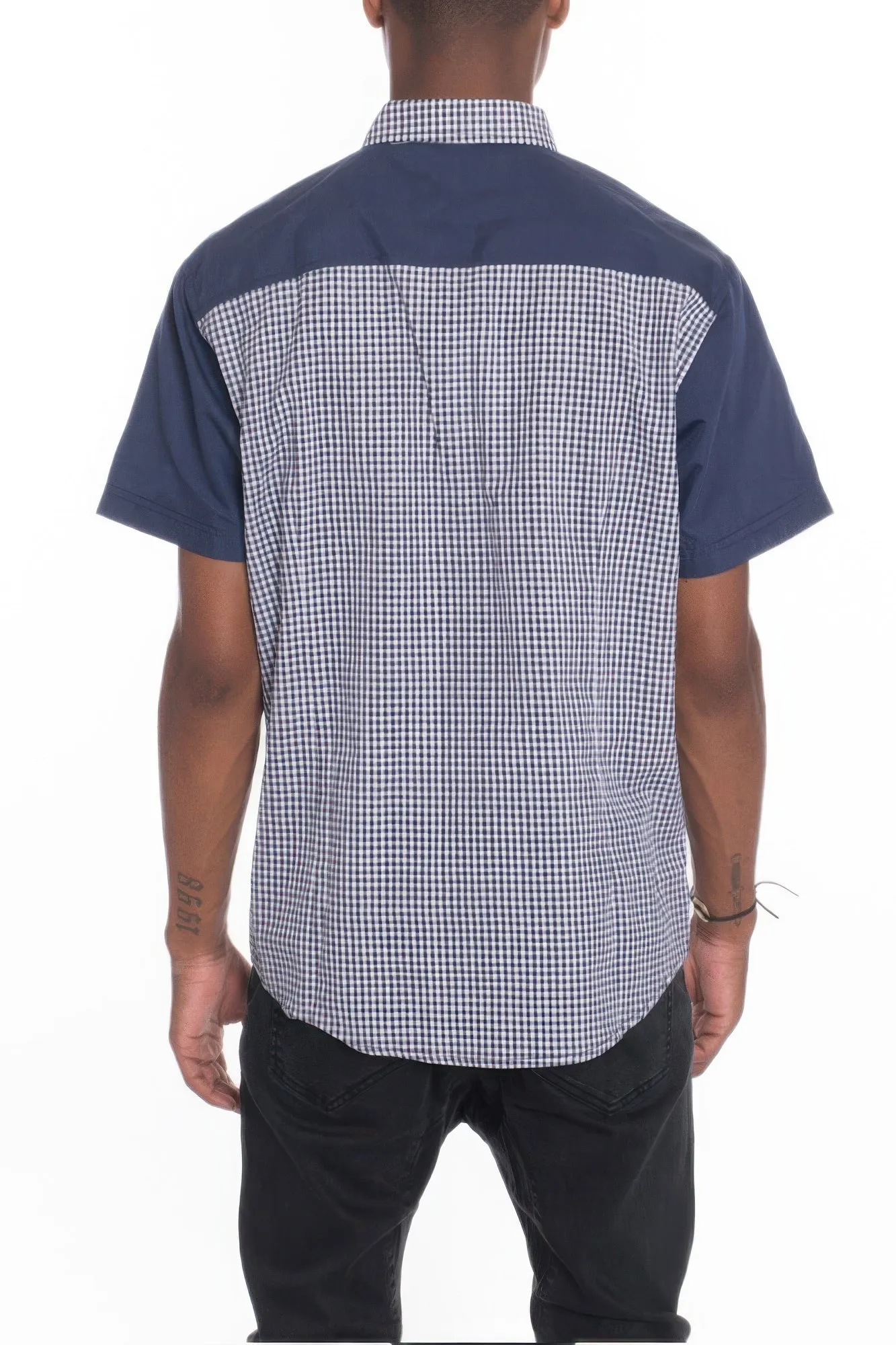 Men's Casual Short Sleeve Button Down Shirts sold by Unique Kulture product image thumbnail 3