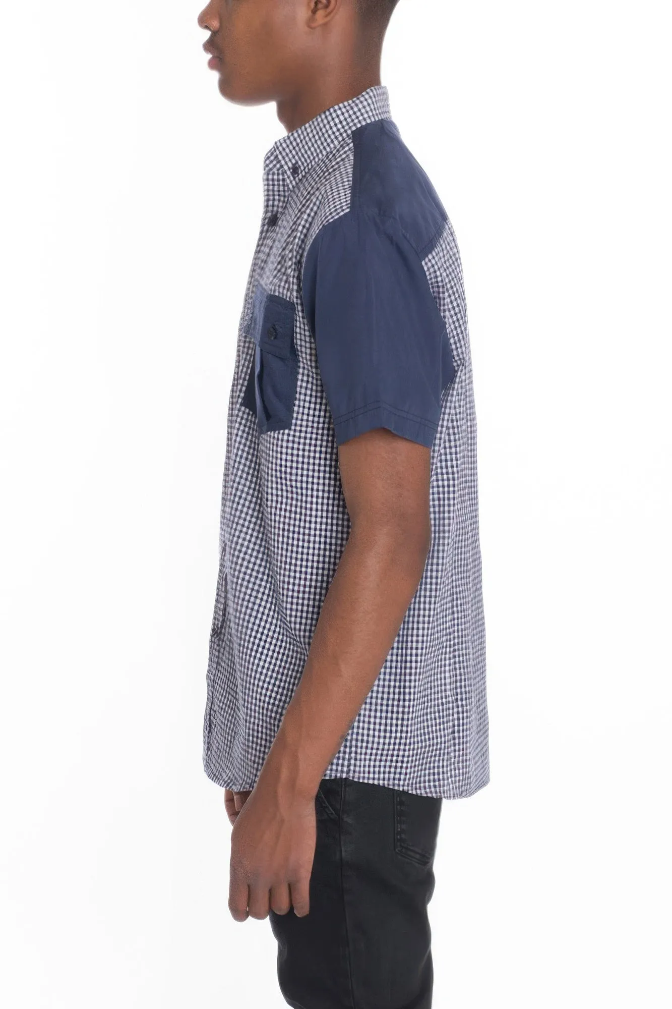 Men's Casual Short Sleeve Button Down Shirts sold by Unique Kulture product image thumbnail 2