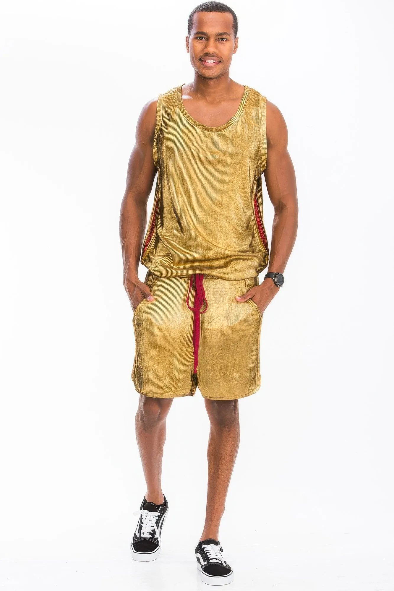 Metallic Flick Tank Top sold by Unique Kulture product image thumbnail 2