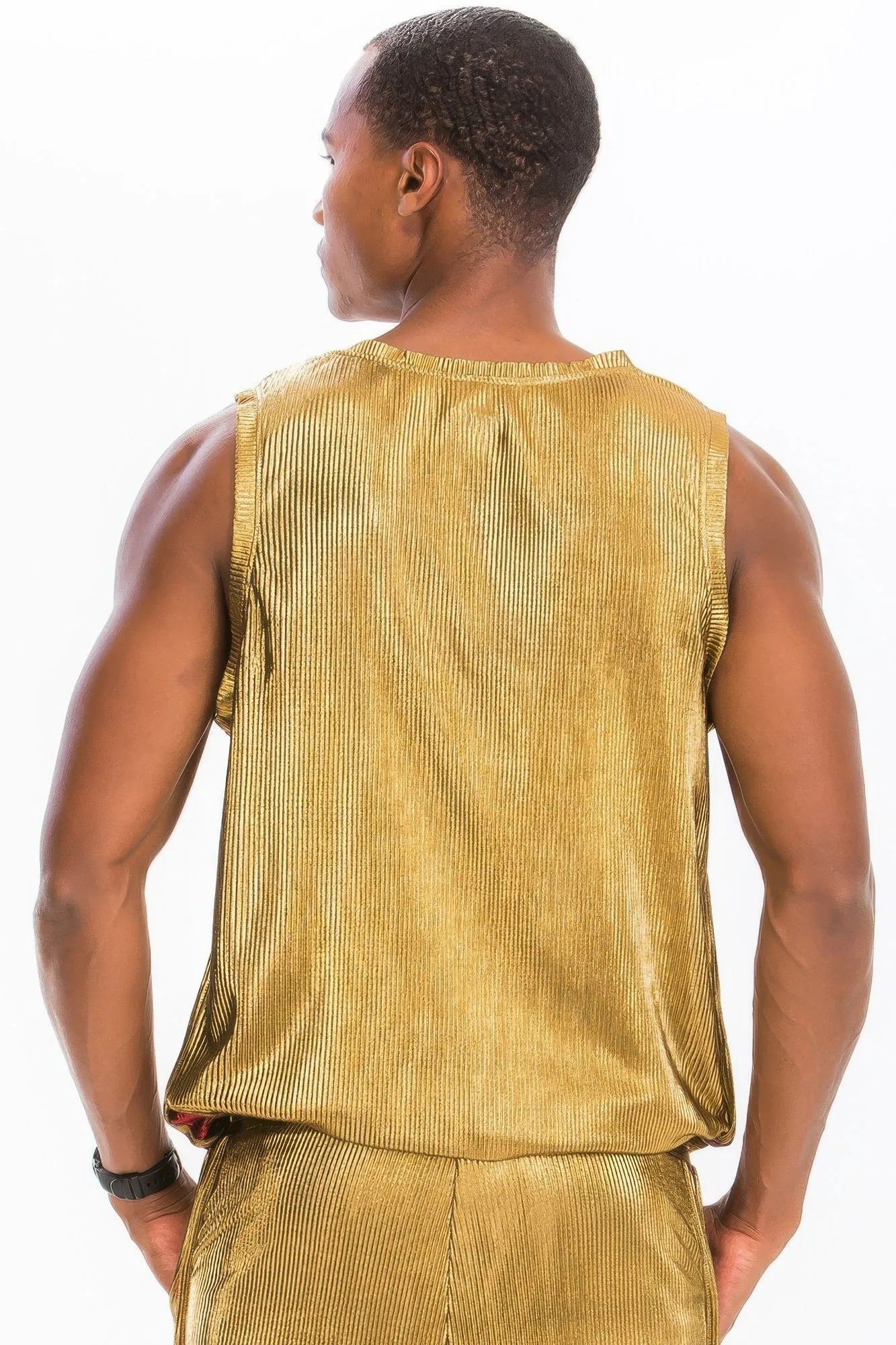 Metallic Flick Tank Top sold by Unique Kulture product image thumbnail 4