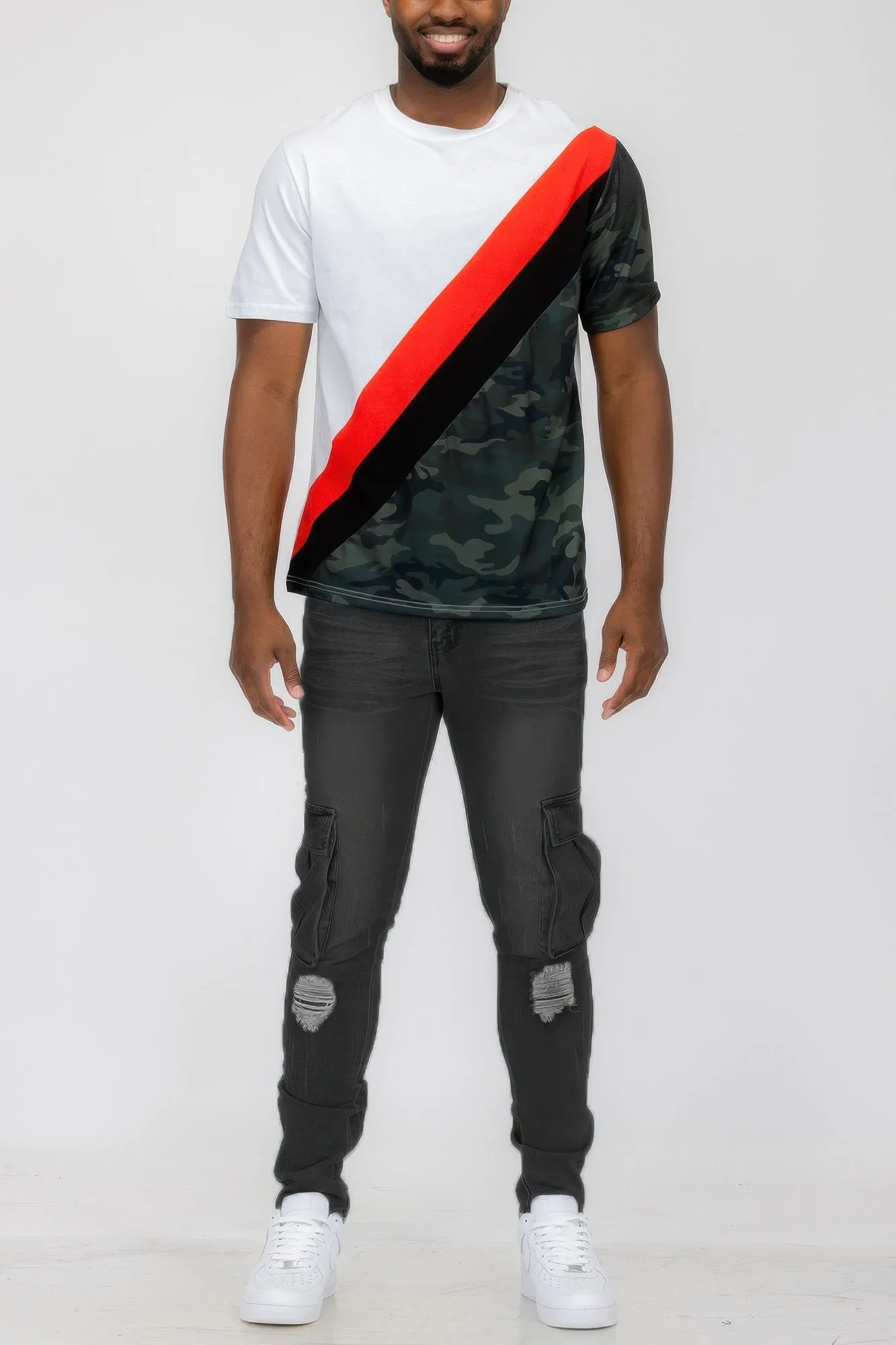Slim Fit Single Stripe Track Pant sold by Unique Kulture product image thumbnail 2