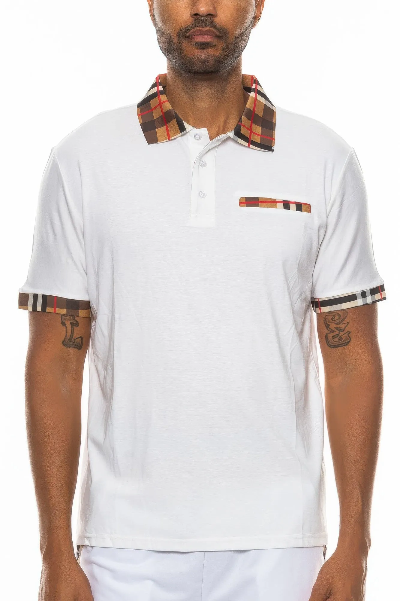 Checkered Plaid Short Sleeve Ploto Shirt sold by Unique Kulture product image thumbnail 5