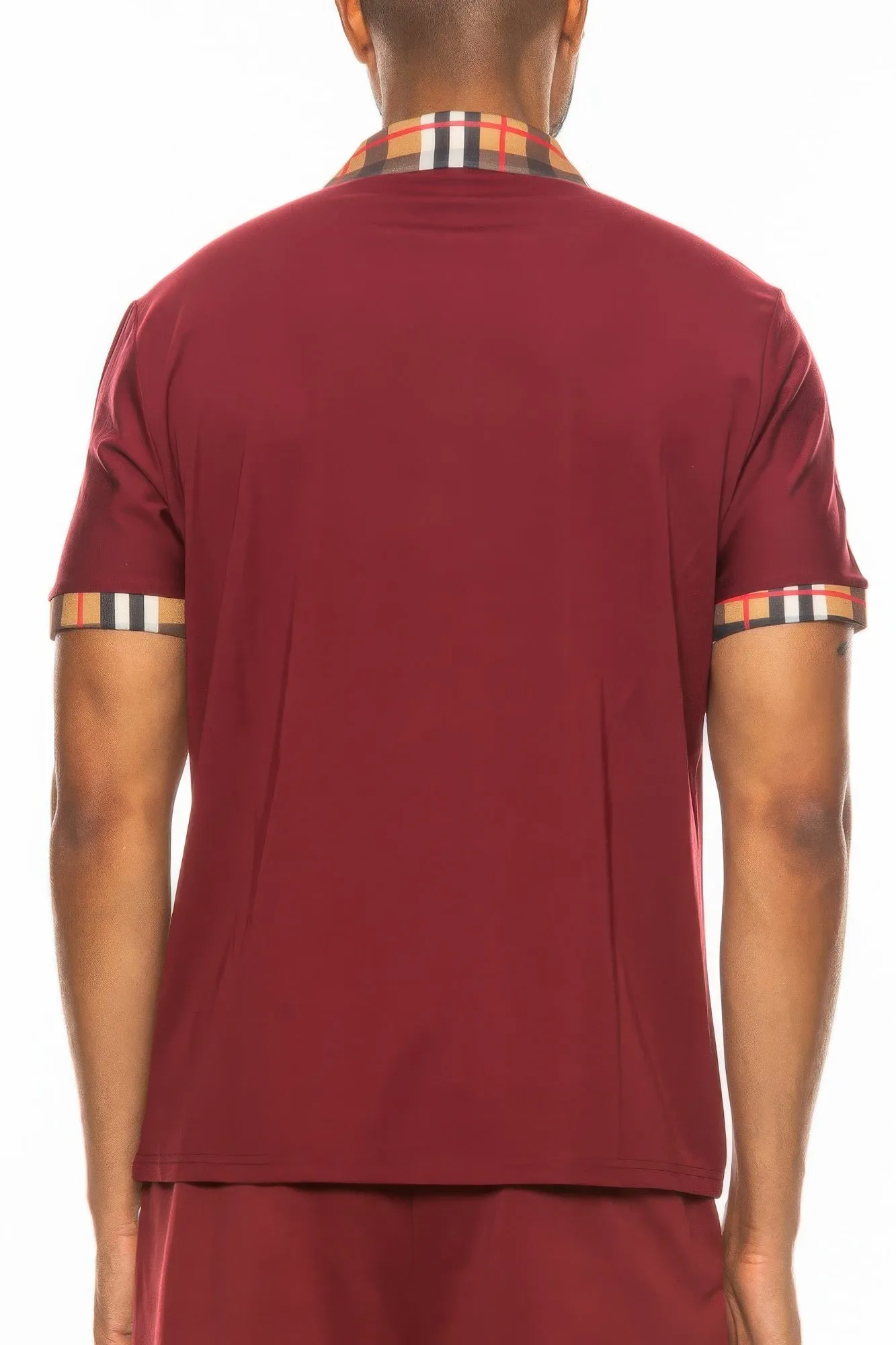 Checkered Plaid Short Sleeve Ploto Shirt sold by Unique Kulture product image thumbnail 3