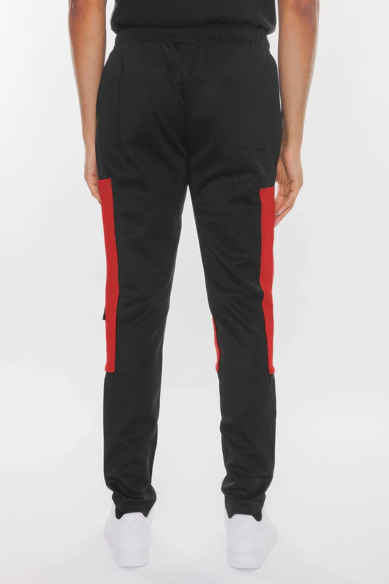 Color Block Cargo Track Pant sold by Unique Kulture product image thumbnail 3