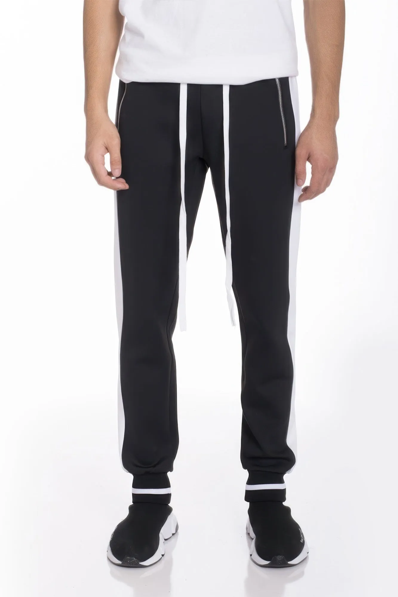 Mens Heavy Weight Single Stripe Jogger sold by Unique Kulture