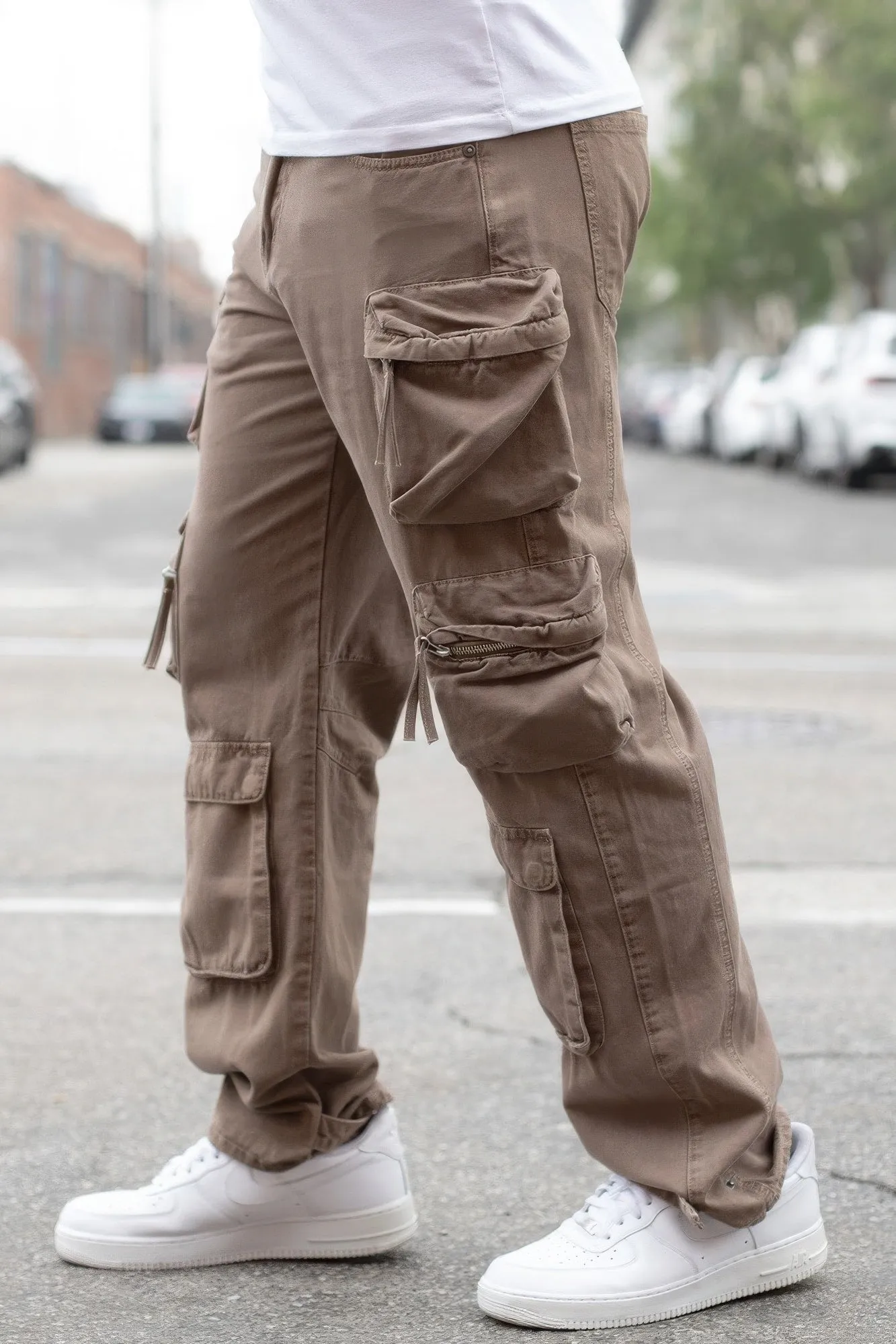 Baggy Fit Cargo Pants sold by Unique Kulture product image thumbnail 2