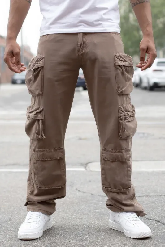 Baggy Fit Cargo Pants sold by Unique Kulture