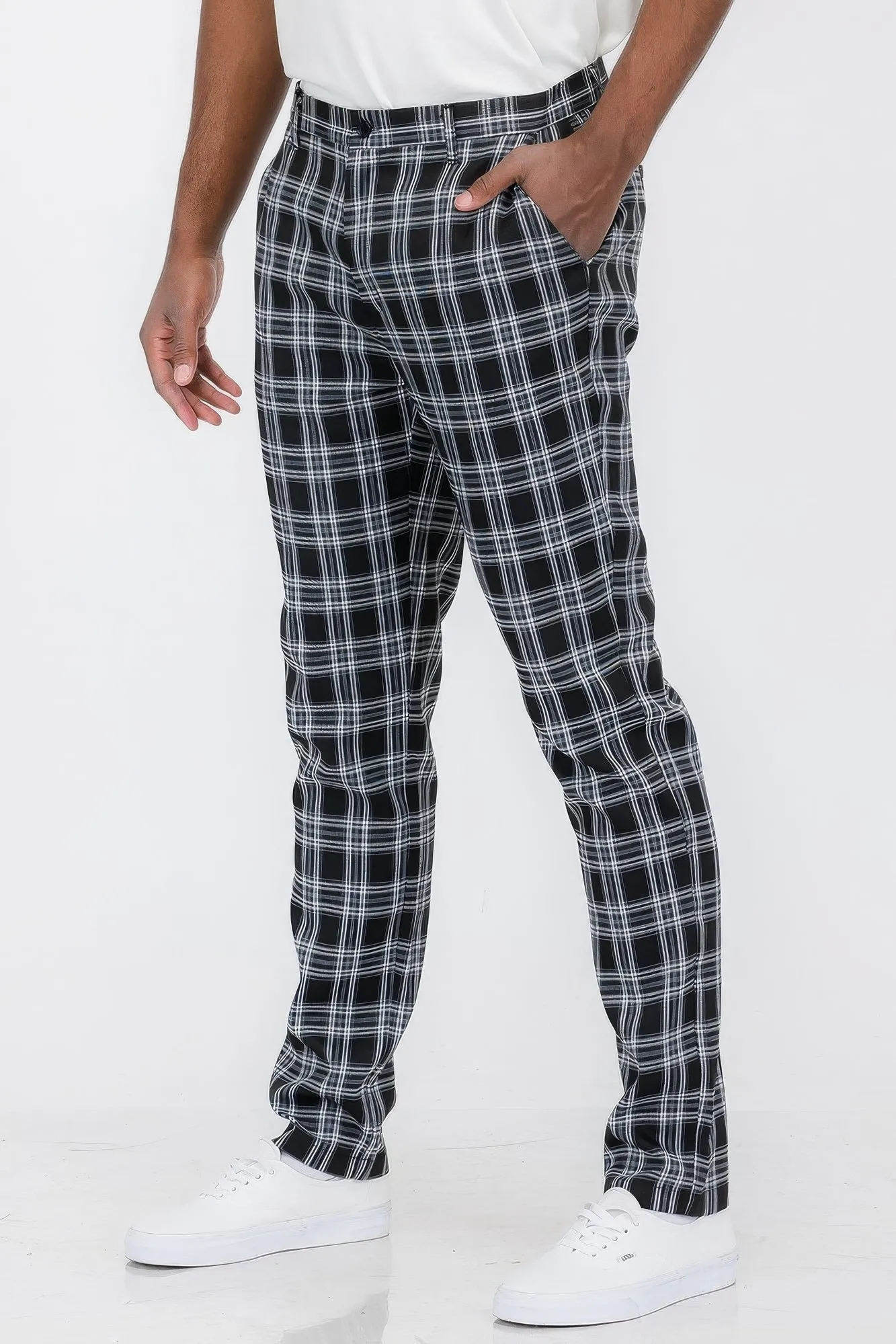 Plaid Trouser Pants sold by Unique Kulture product image thumbnail 2
